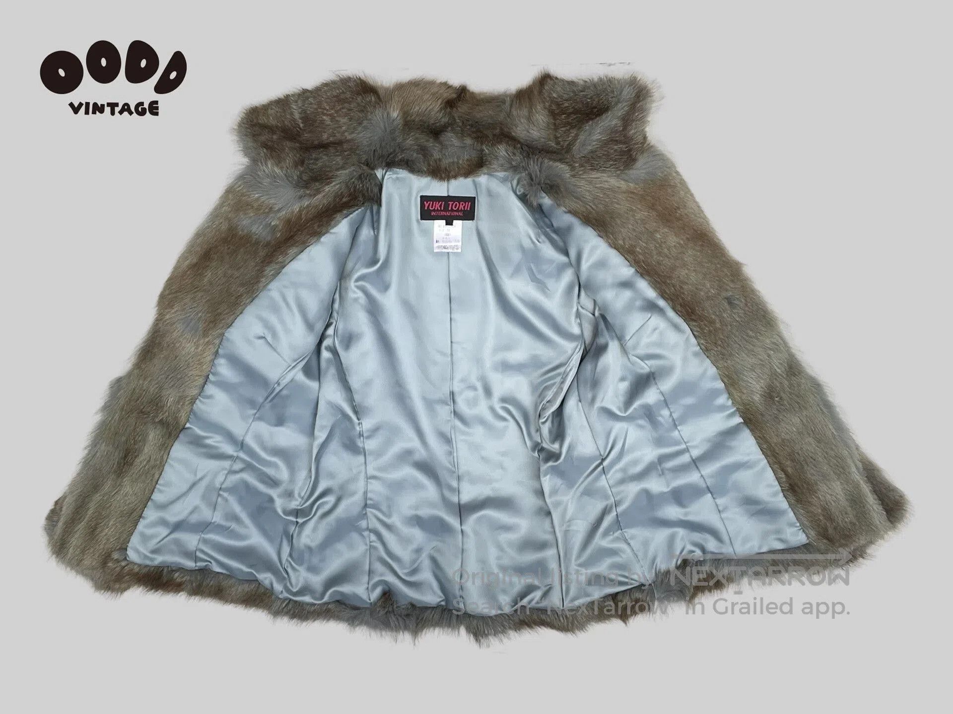 Japanese Brand Yuki Torii 90s Pika Fur Jacket. Size M / US 6-8 / IT 42-44 - 5 Thumbnail