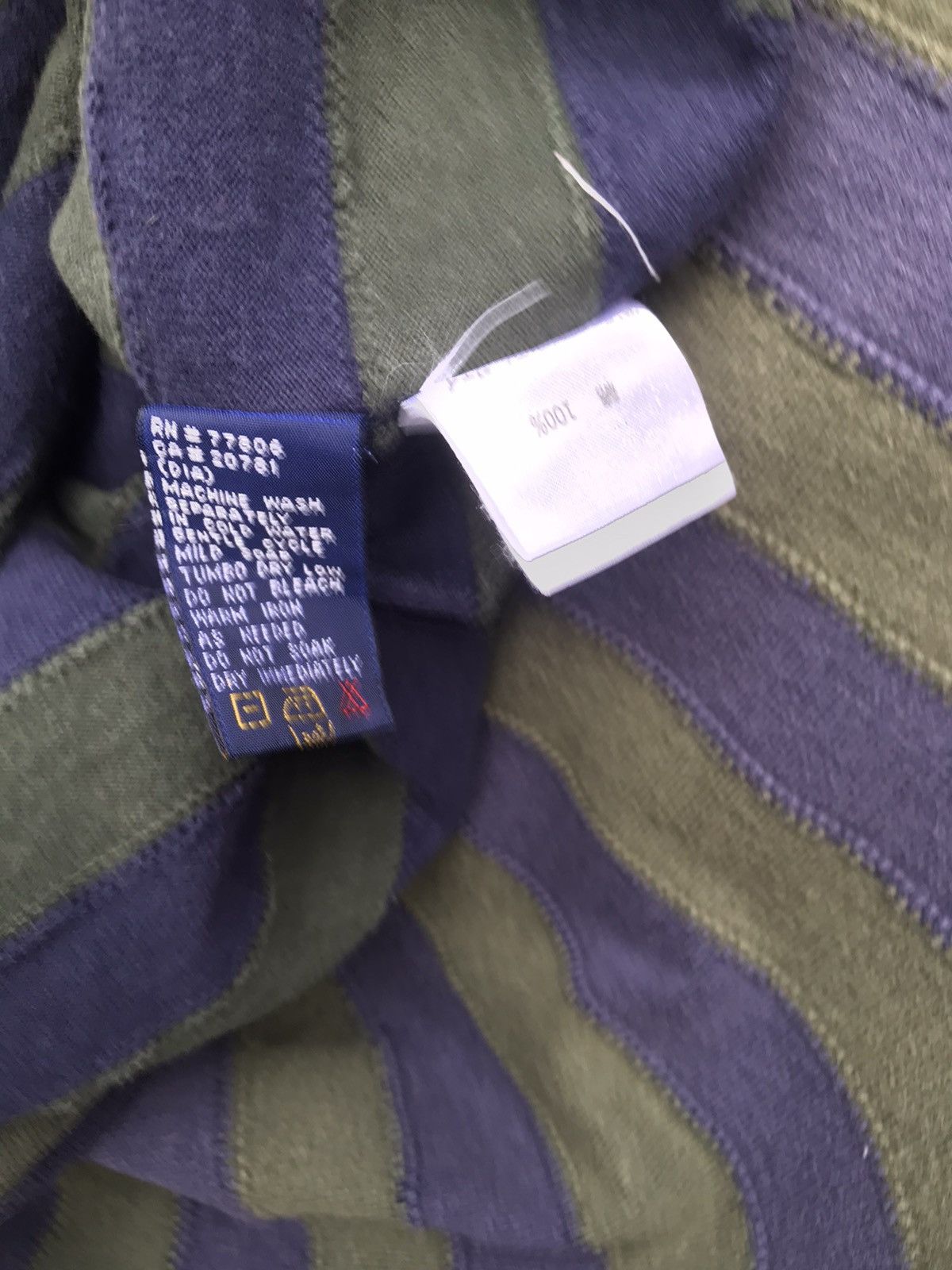 Tommy Hilfiger × Vintage Vintage Tommy Hilfiger Stripe Faded Sweatshirt Size US M / EU 48-50 / 2 - 14 Thumbnail