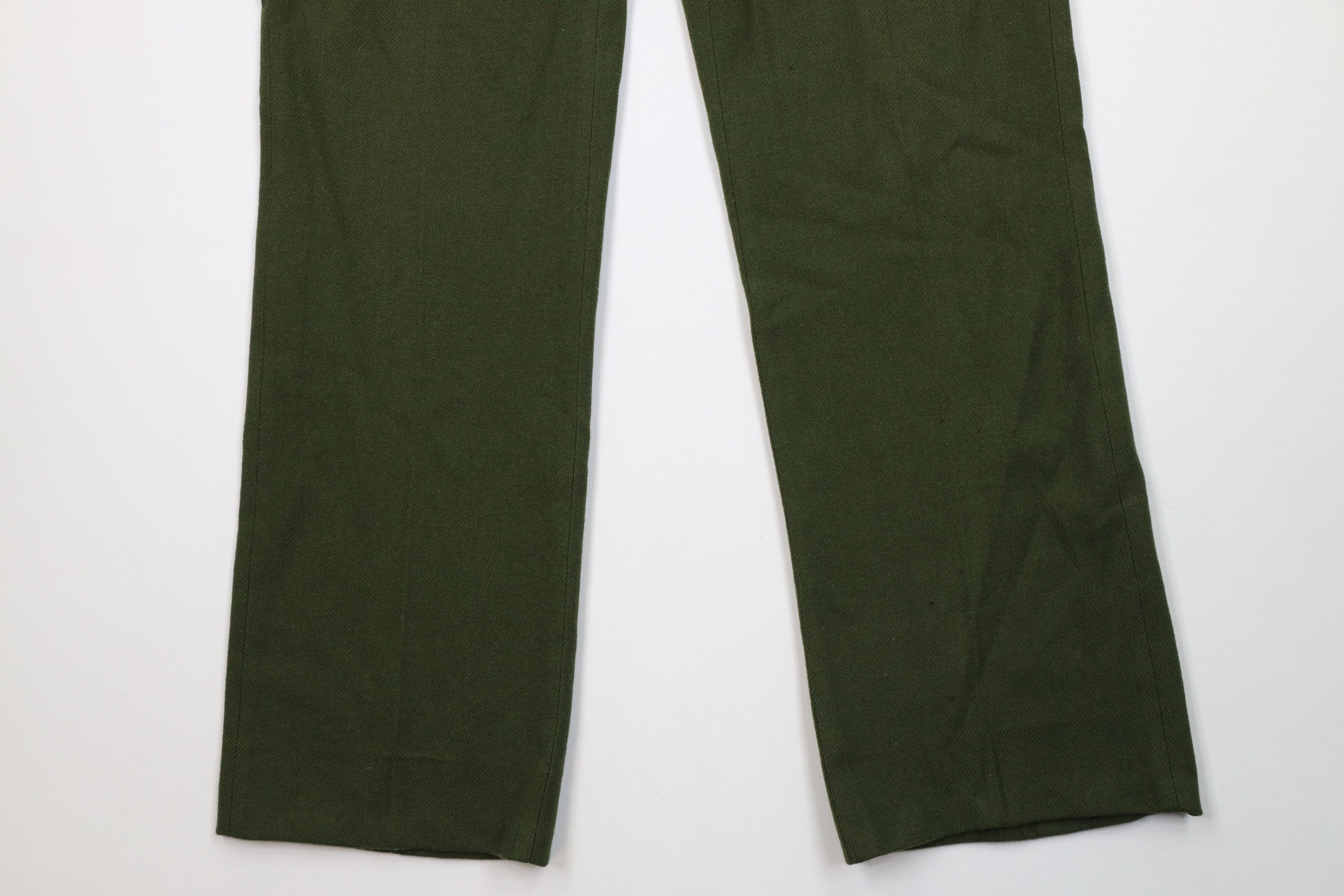 Vintage Vintage 60s Streetwear Wide Leg Buckle Back Pants USA Size US 36 / EU 52 - 4 Thumbnail