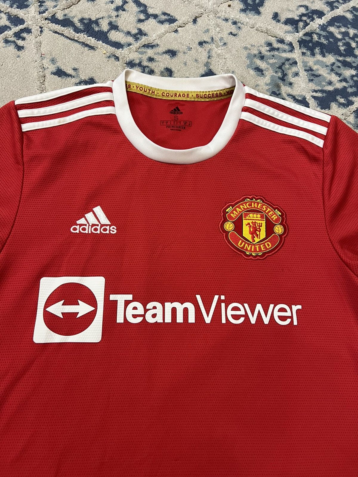 Adidas Ronaldo 7 adidas Manchester United soccer jersey S Size US S / EU 44-46 / 1 - 3 Thumbnail