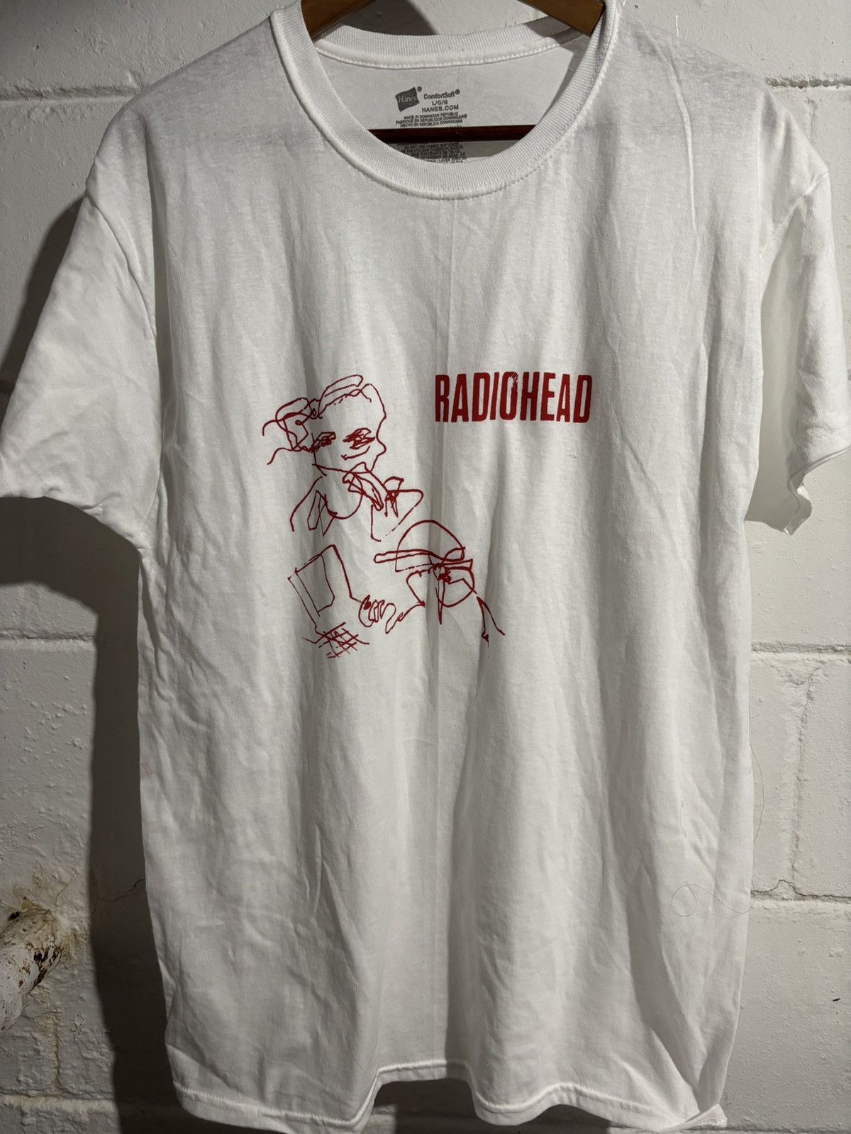 Band Tees × Hanes Radiohead tee Size US L / EU 52-54 / 3 - 1 Thumbnail