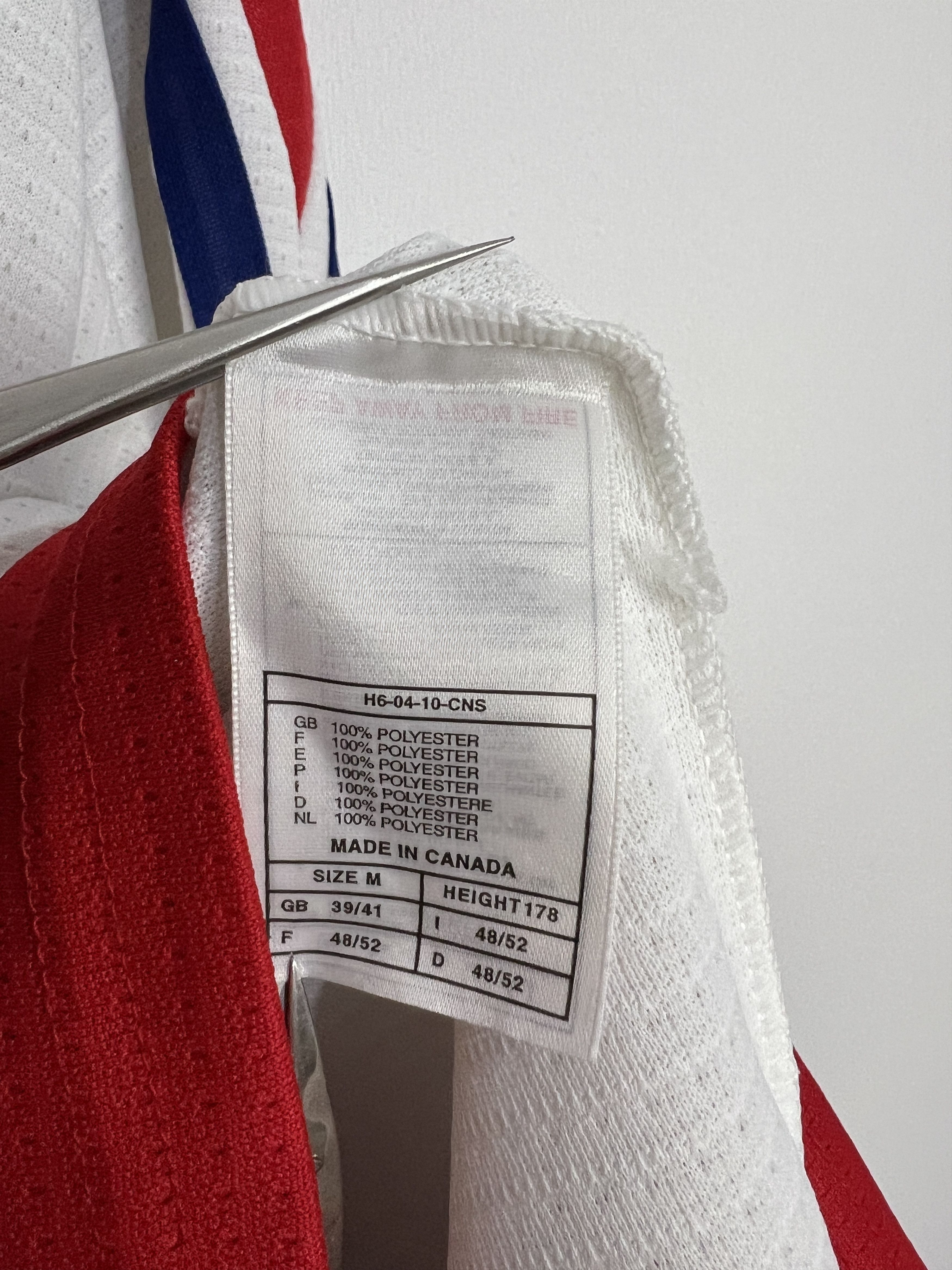 Nike Nike Slovenia Ice Hockey Match Worn Jersey National Trikot Size US M / EU 48-50 / 2 - 9 Thumbnail