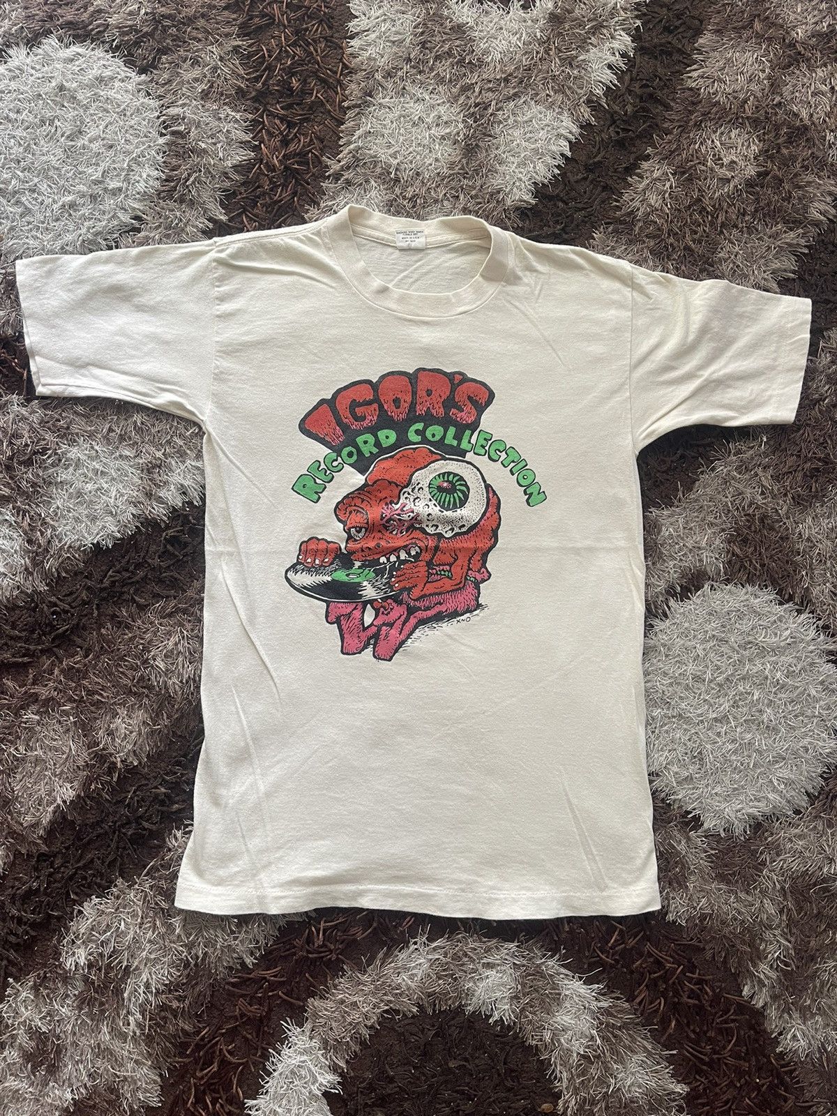 Band Tees × Vintage VINTAGE IGOR’S RECORD COLLECTION TEE VERY RARE Size US M / EU 48-50 / 2 - 1 Thumbnail