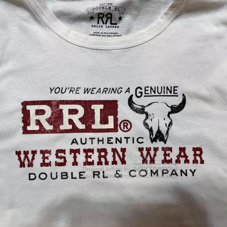 RRL Ralph Lauren RRL Ralph Lauren Rare short sleeved T-shirt Size US M / EU 48-50 / 2 - 3 Thumbnail
