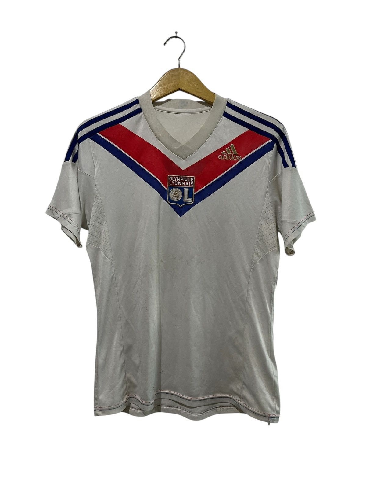 Vintage Olympique Lyon 2013-14 Home Kit Size Medium Europa League Size US M / EU 48-50 / 2 - 1 Thumbnail