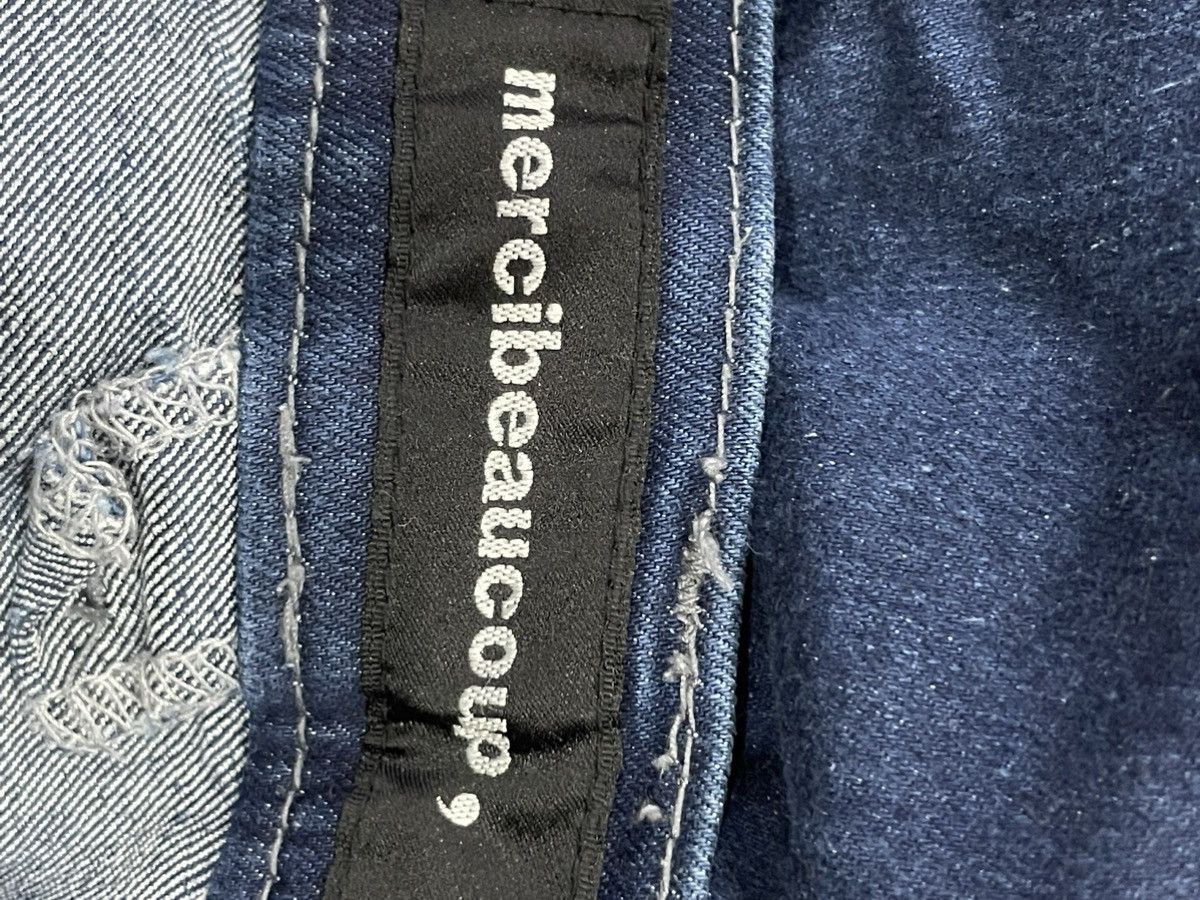 mercibeaucoup Mercibeaucoup Denim Mini Skirt Size 28" / US 6 / IT 42 - 7 Thumbnail