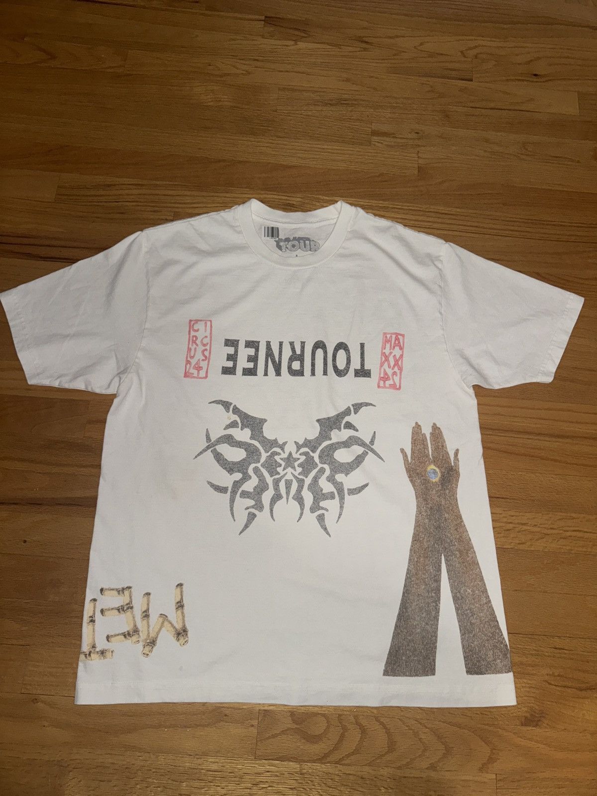 Travis Scott Travis Scott Tournee Tee Size US L / EU 52-54 / 3 - 1 Thumbnail