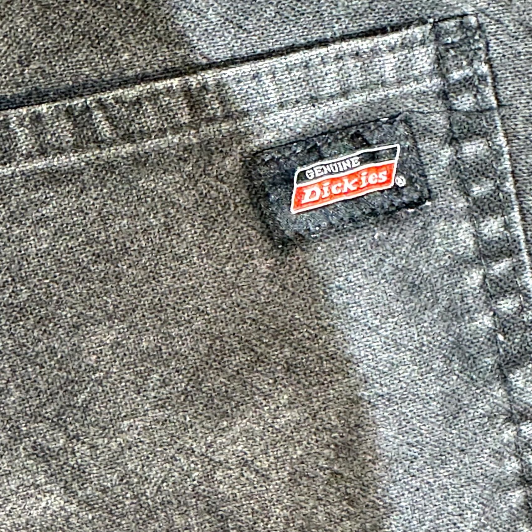 Dickies Dickies Duck Utility Jeans Men's 38x32 Black Workwear Straight Leg Rugged Size US 38 / EU 54 - 3 Thumbnail