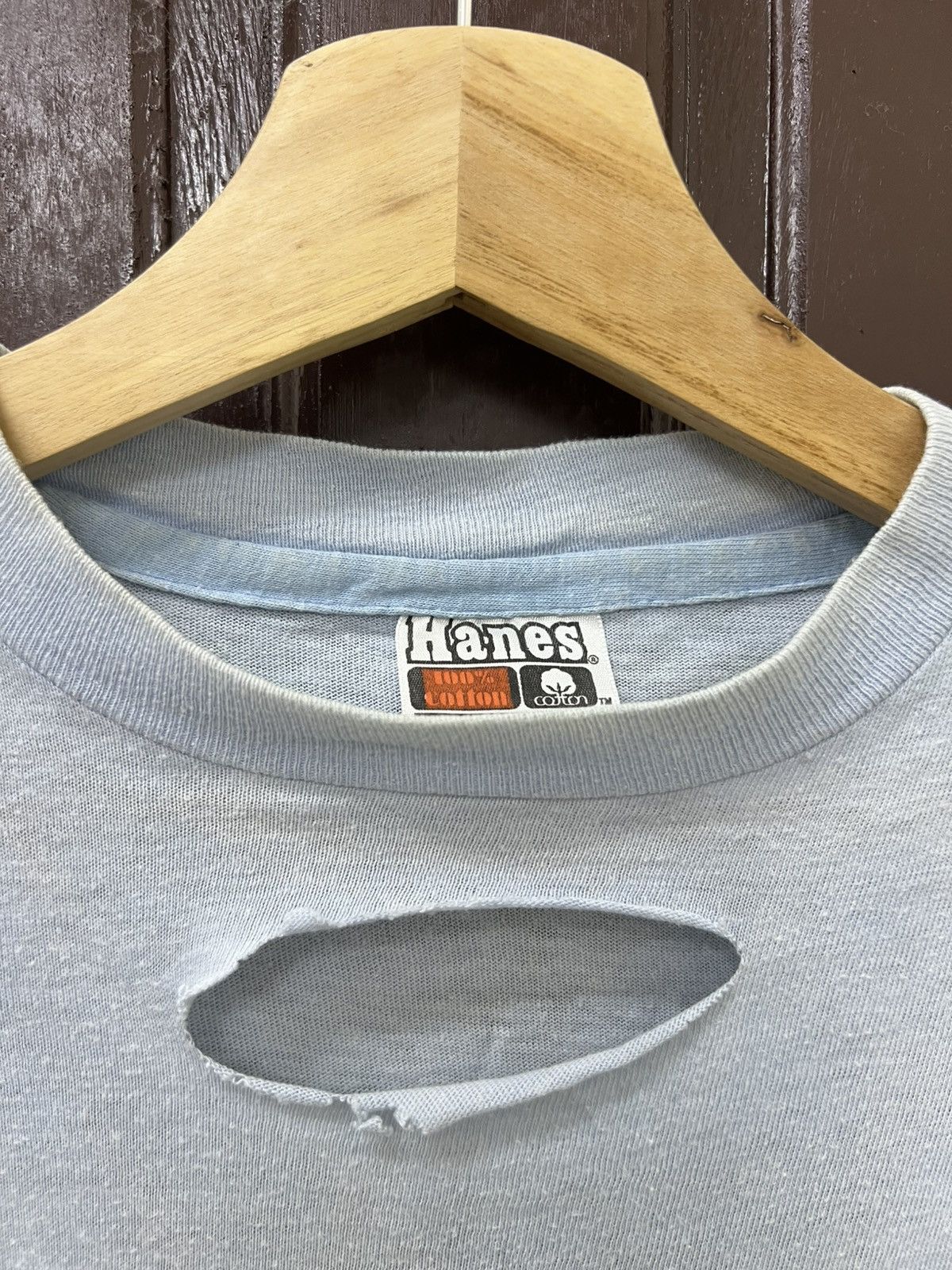 Hanes Vintage Thrashed 80s Hanes Tag Marine Sport Club Challengers Size US M / EU 48-50 / 2 - 7 Thumbnail