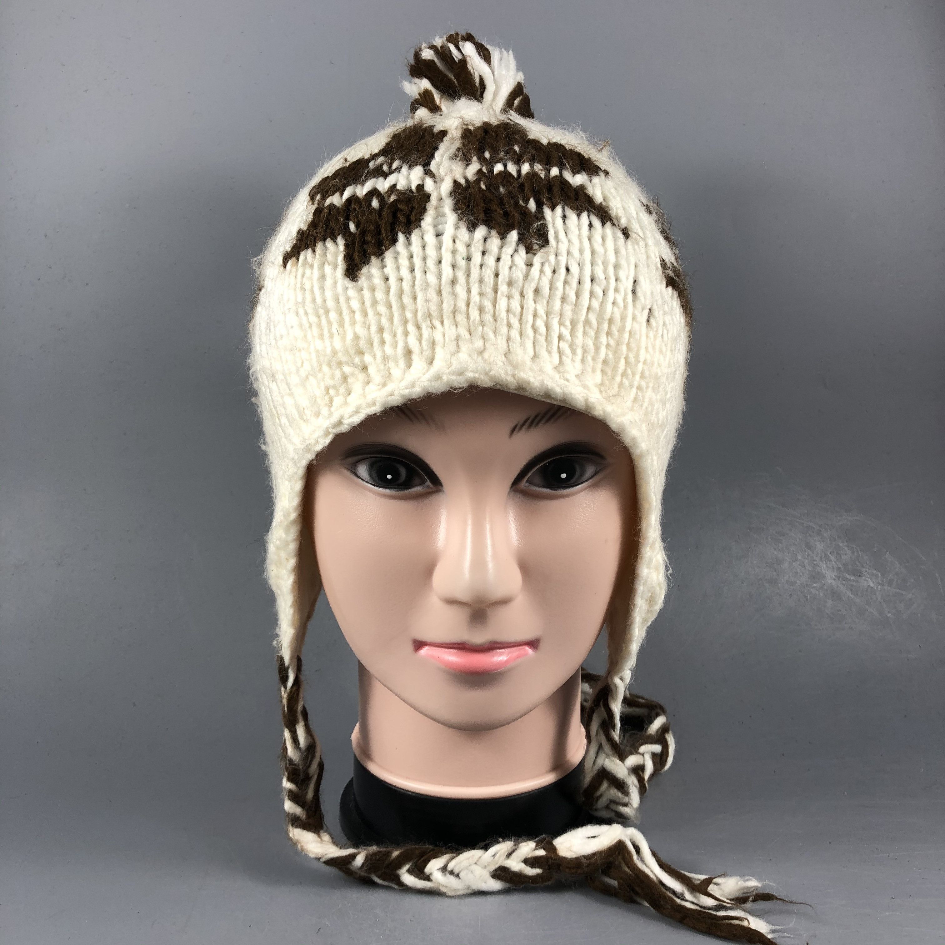 Japanese Brand Winter Earflap Beanie Snow Cap Hat Size ONE SIZE - 1 Thumbnail