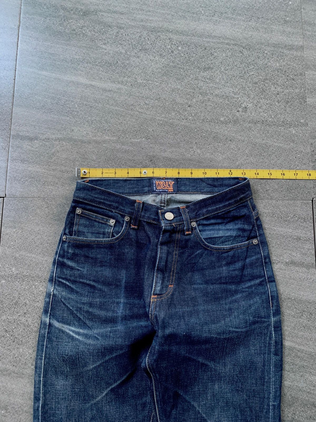 Walter Van Beirendonck FREE TAX! Washed Denim Jeans Size US 28 / EU 44 - 12 Thumbnail