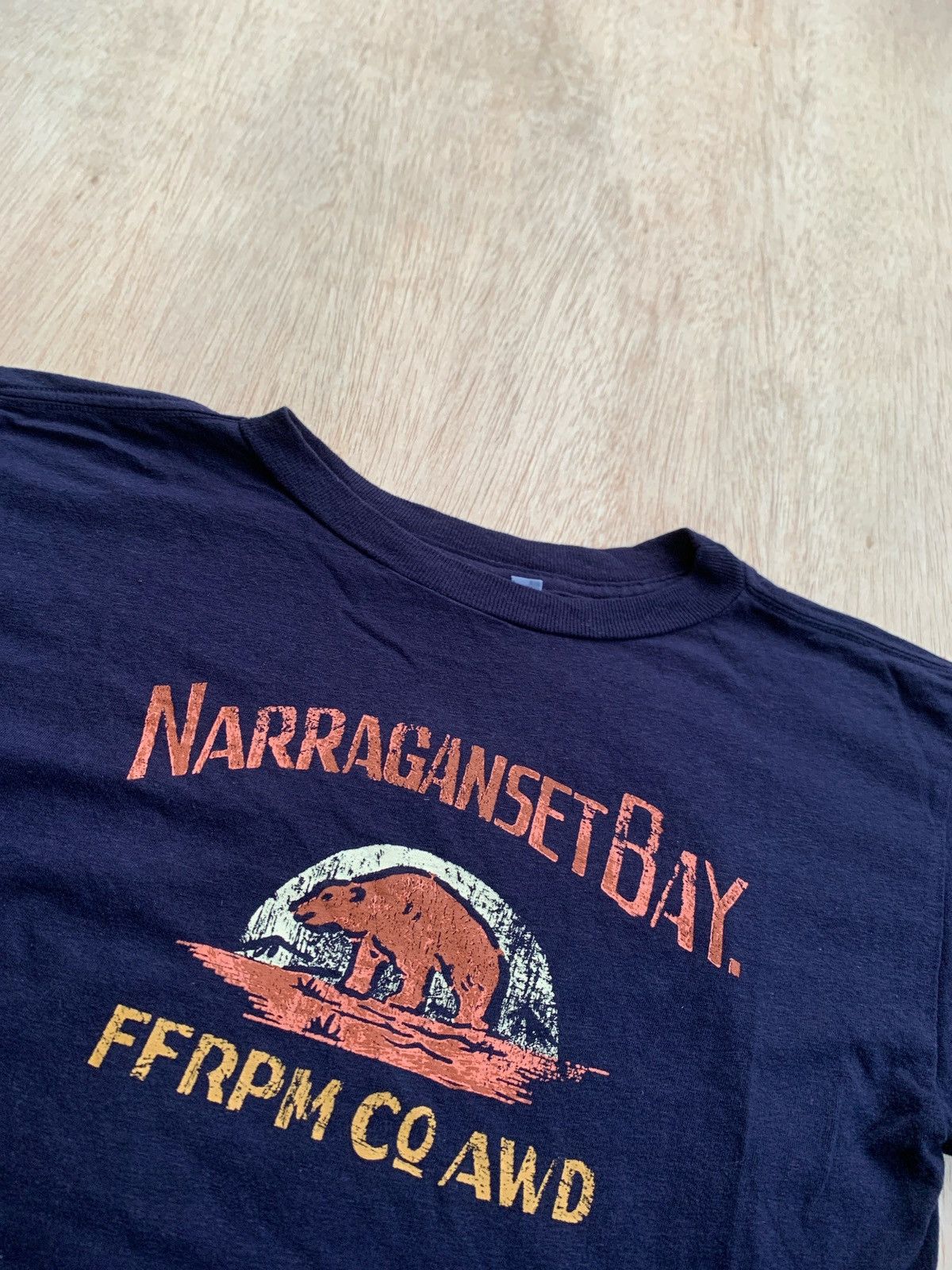 45rpm × Hysteric Glamour × Japanese Brand 45Rpm Narraganset Bay Tshirt Size US M / EU 48-50 / 2 - 2 Thumbnail