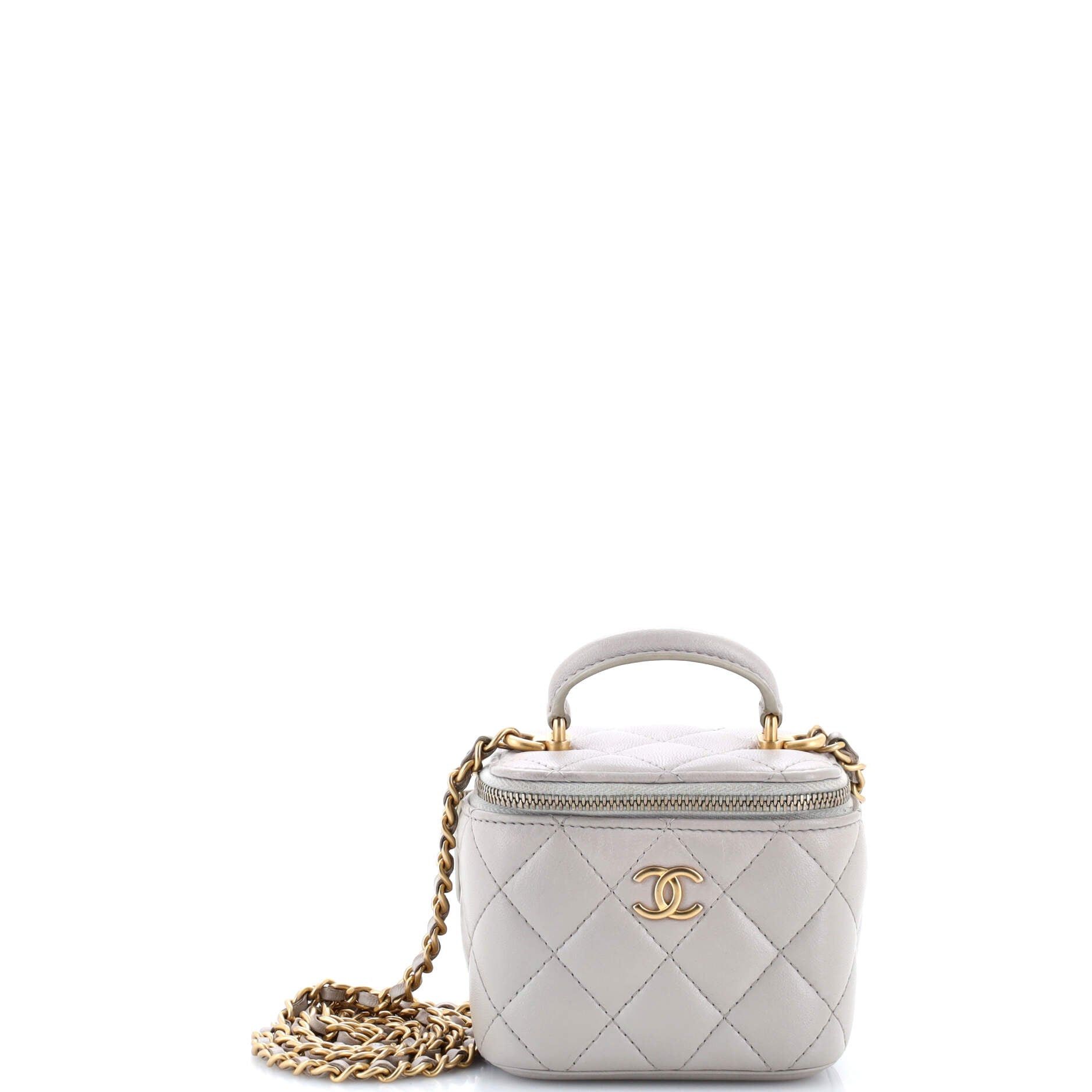 Chanel Classic Top Handle Vanity Case with Chain Size ONE SIZE - 1 Thumbnail