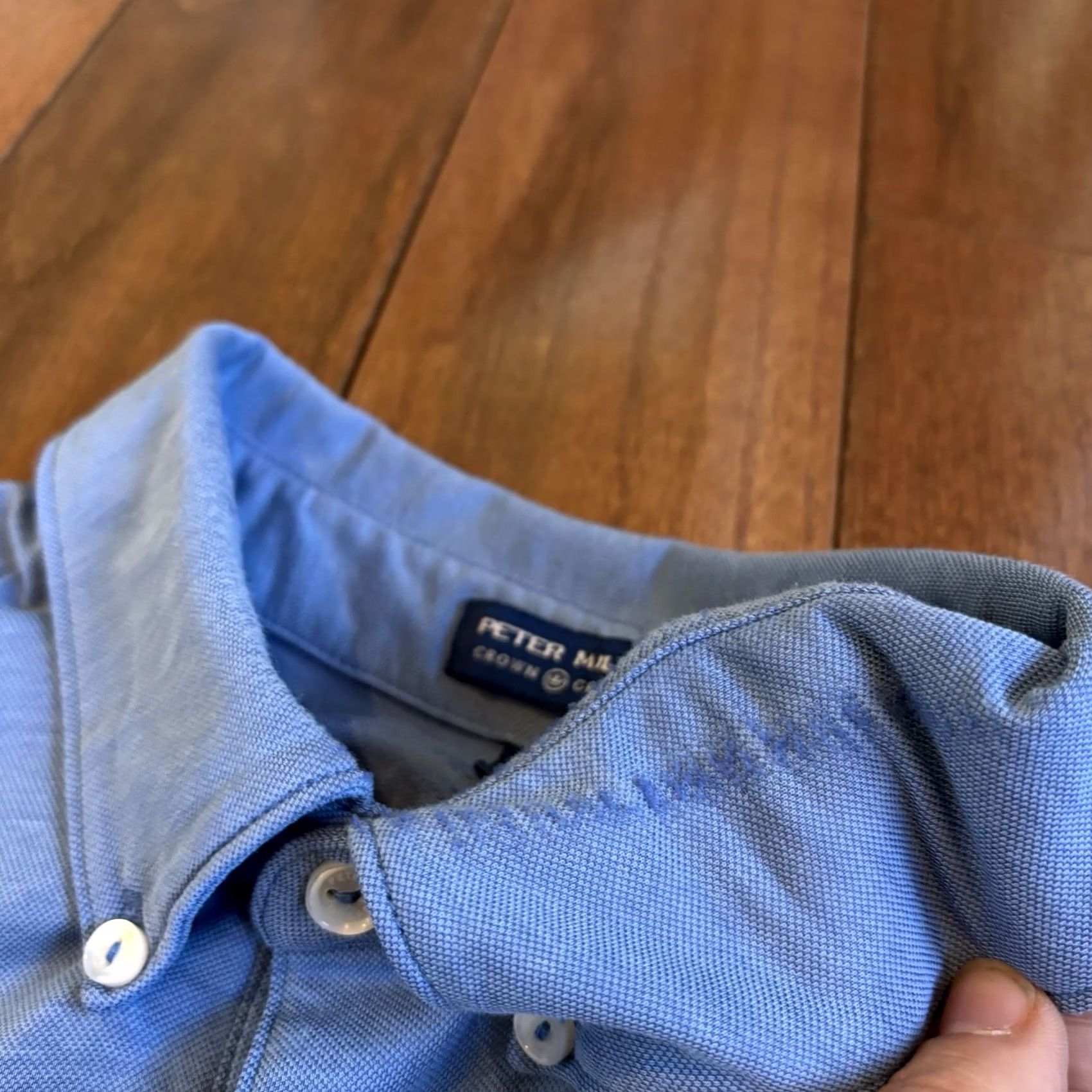 Peter Millar VINTAGE Peter Millar Crown Crafted Golf Polo Shirt Blue XL Men Size US XL / EU 56 / 4 - 5 Thumbnail