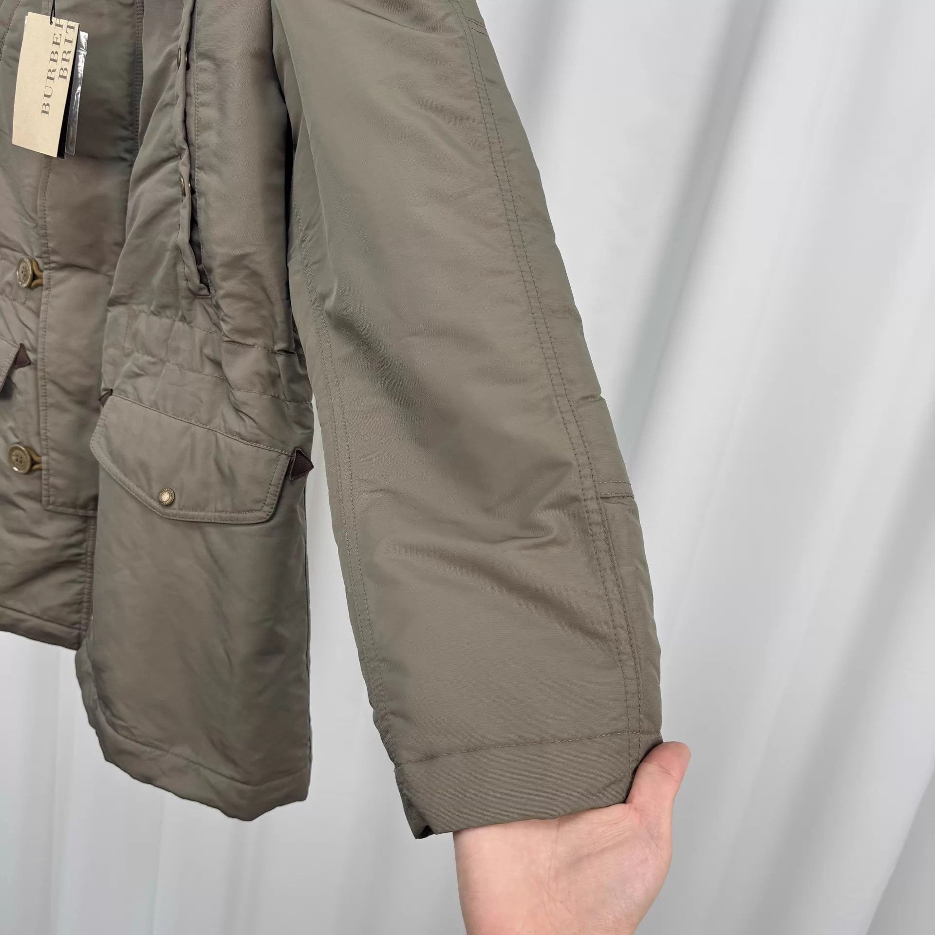 Burberry Burberry Lamb Wool Lined Check Puffer Jacket M New Size M / US 6-8 / IT 42-44 - 4 Thumbnail