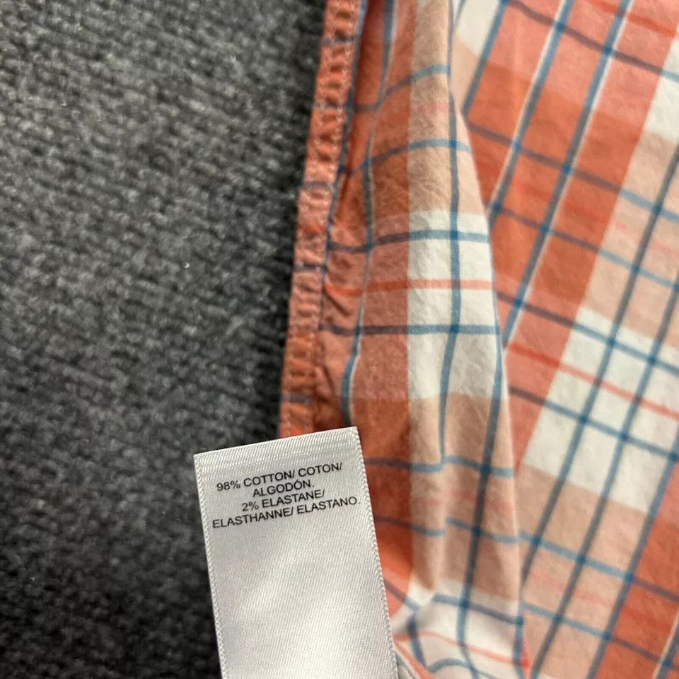 Lucky Brand Lucky Brand Shirt Mens XL Plaid Button Up Short Sleeve Size US XL / EU 56 / 4 - 6 Thumbnail