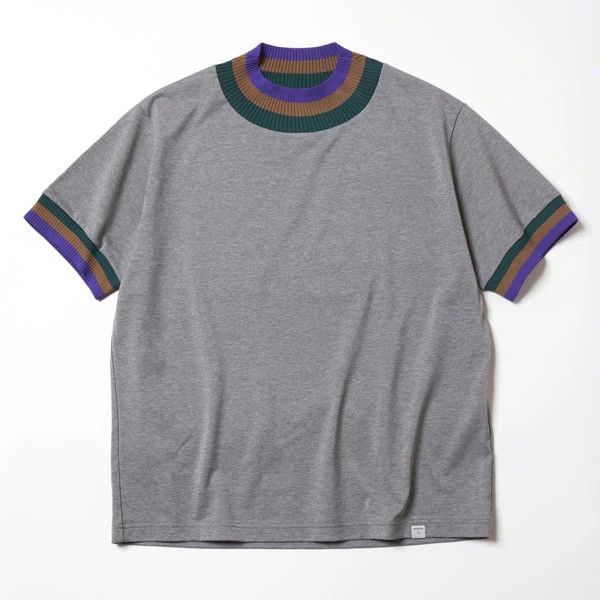 kolor BEACON ringer tee knit collar size M