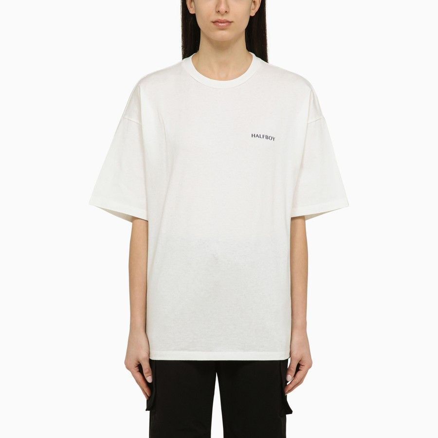 Other o1d2blof0824 T-Shirt with Logo in White Size XS / US 0-2 / IT 36-38 - 1 Thumbnail