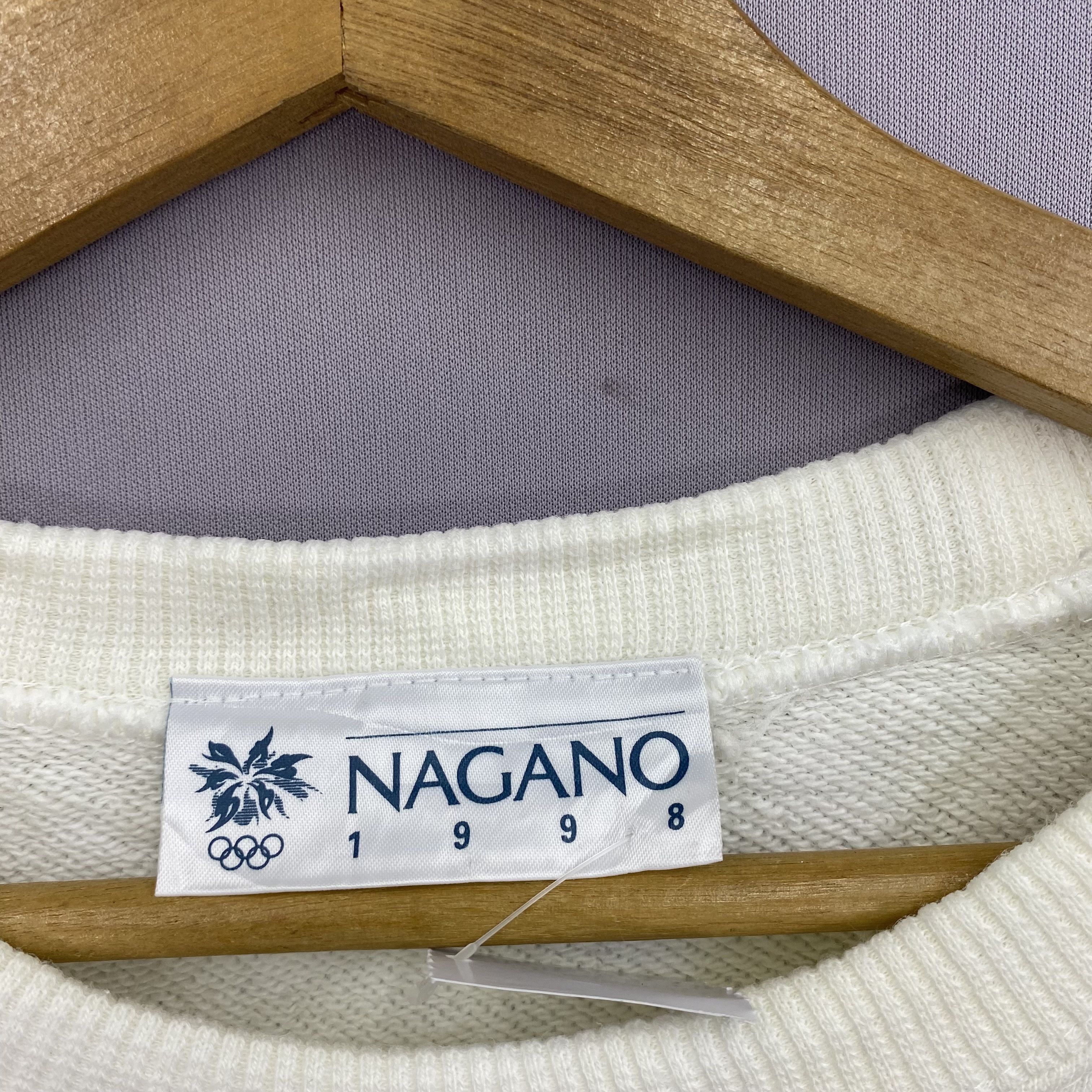 Vintage Vintage Nagano 1998 Winter Olympic Games Sweater Sweatshirt Size US M / EU 48-50 / 2 - 4 Thumbnail