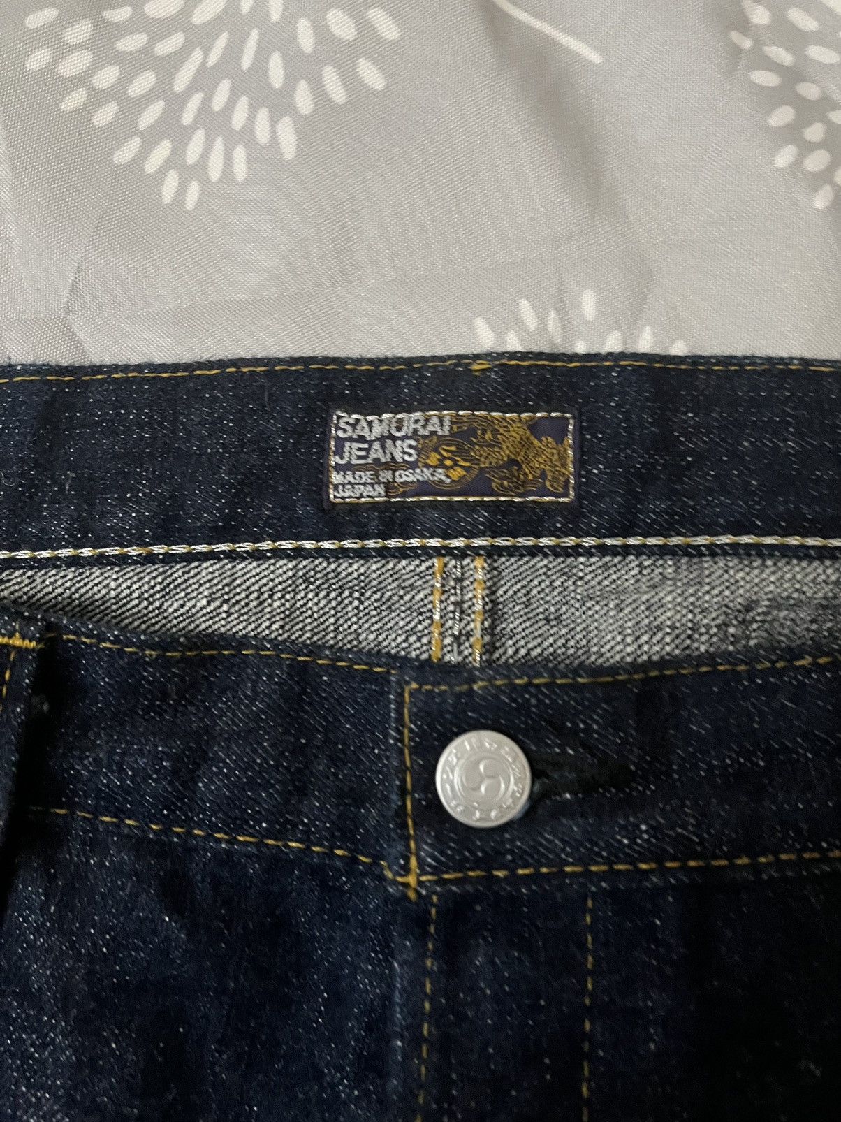 Japanese Brand Samurai Natural Indigo Jeans Size US 38 / EU 54 - 6 Thumbnail