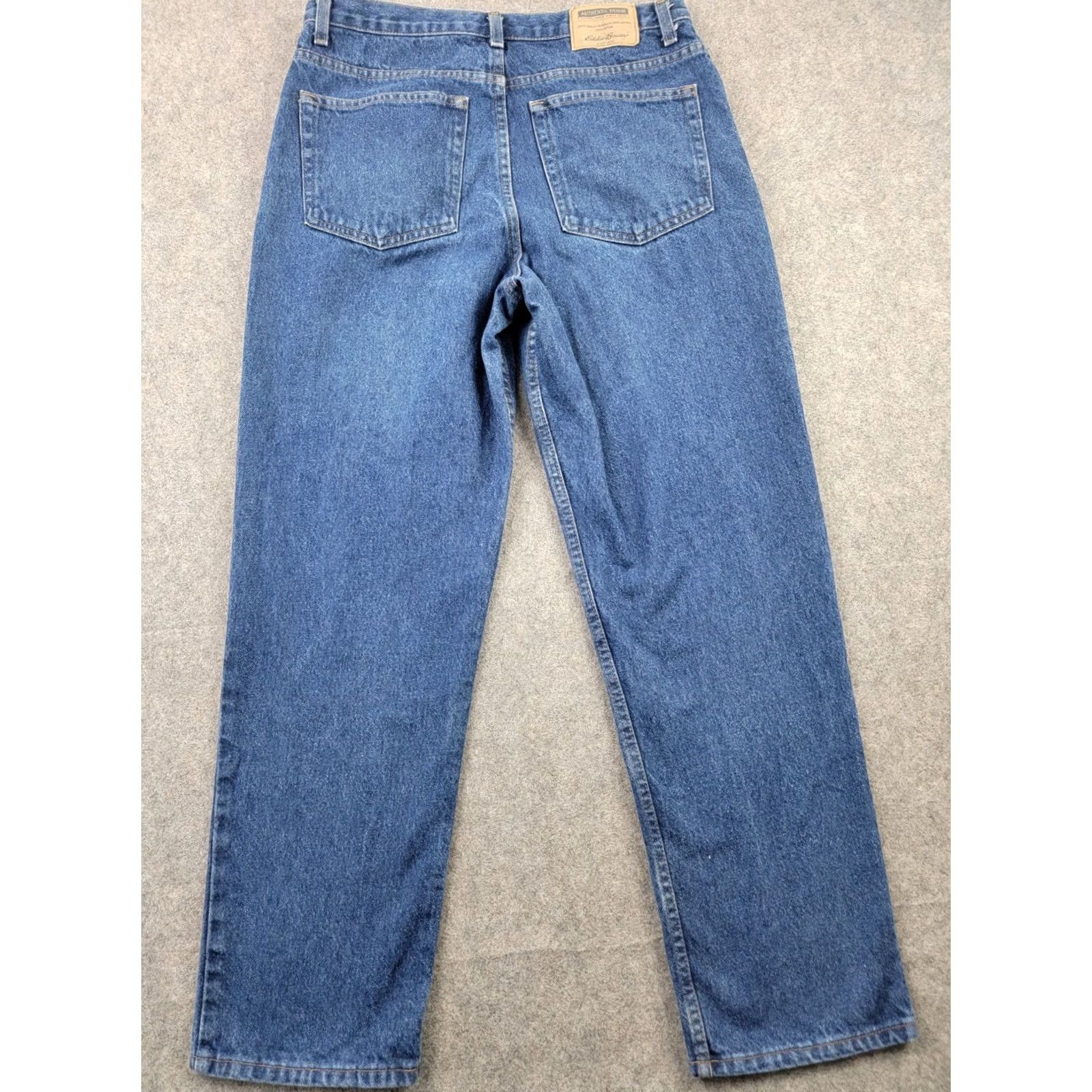Eddie Bauer VINTAGE Eddie Bauer Jeans Men 34x30 Blue 100% Cotton Slim Straight Denim 5-Pocket Modern Regular Mens Size US 34 / EU 50 - 6 Thumbnail
