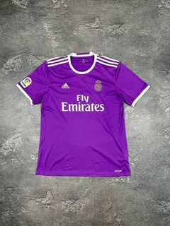 Real Madrid 16-17 Away Jersey Ronaldo L/S CR7 2016 2017 Size L