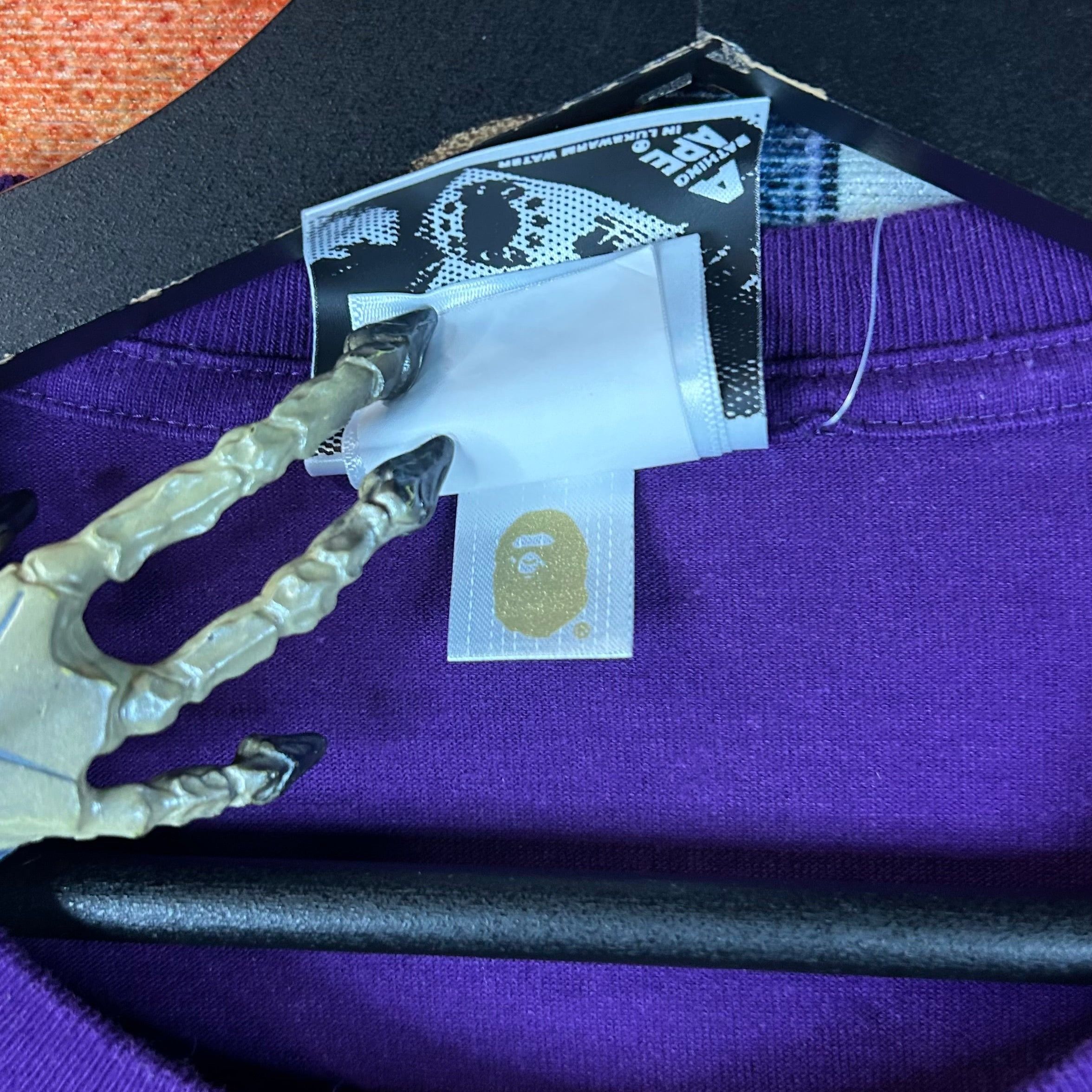 Bape Bape Robin Mask Long Sleeve Tee Size Large Size US L / EU 52-54 / 3 - 4 Thumbnail