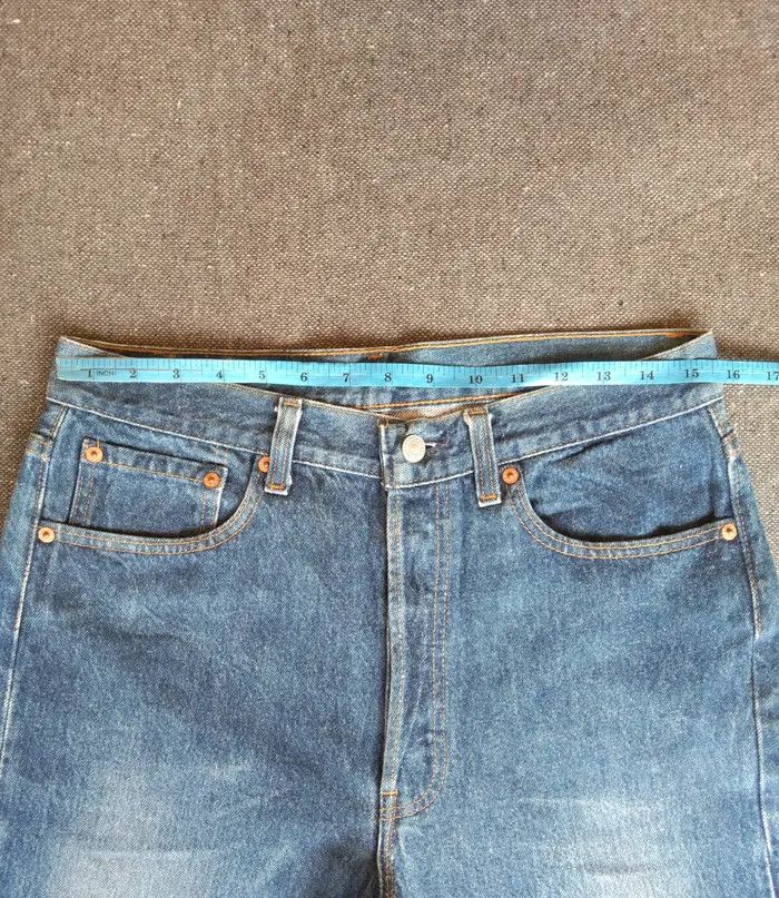 Levi's × Vintage 80s Vintage Levis 501 Made In USA Distressed Jeans 31x30 Size US 31 - 4 Thumbnail