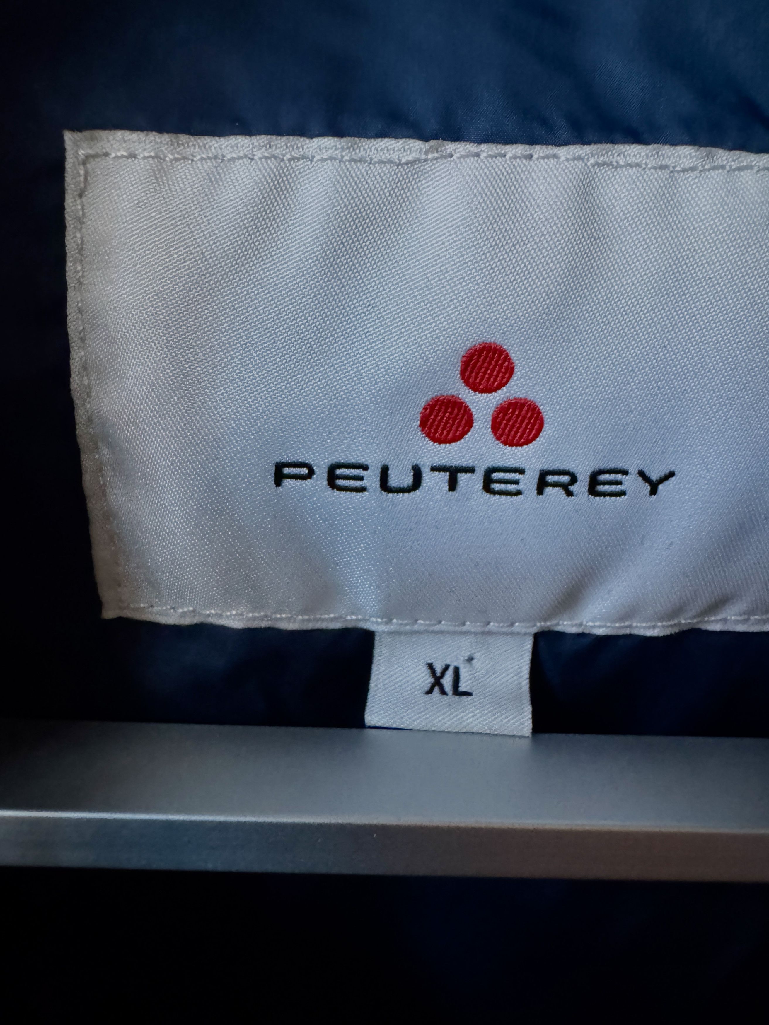Peuterey Peuterey Genuine Goose Down Light Bomber Jacket Size US XL / EU 56 / 4 - 5 Thumbnail