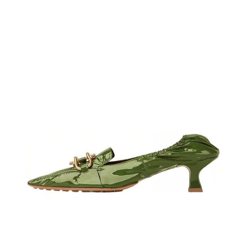 Bottega Veneta o1n1vont1124 Madame Calfskin Pumps in Jalapeno Size US 11 / IT 41 - 2 Thumbnail
