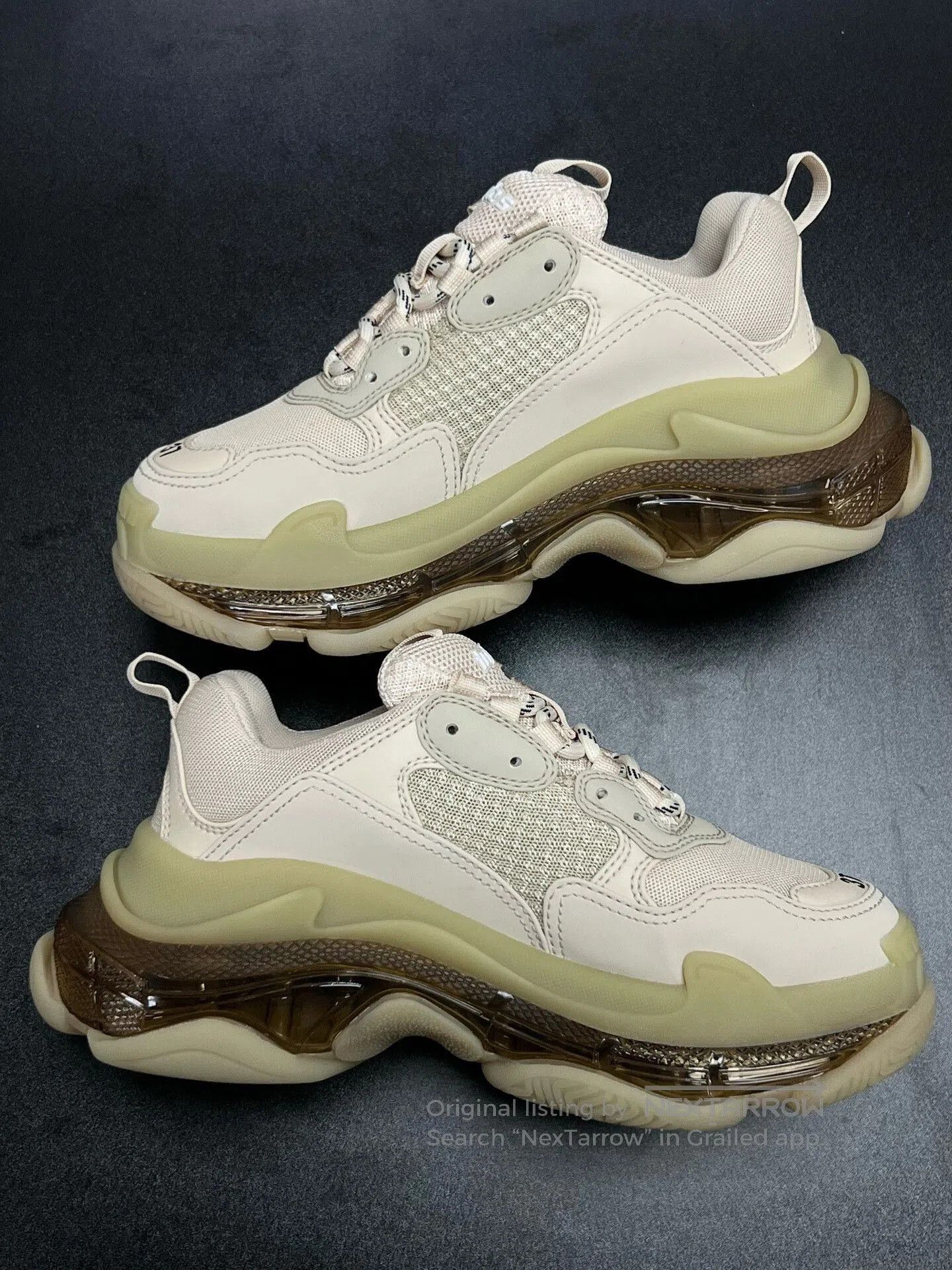 Balenciaga Balenciaga Triple S Sneakers in Beige. Size US 6 / EU 39 - 6 Thumbnail
