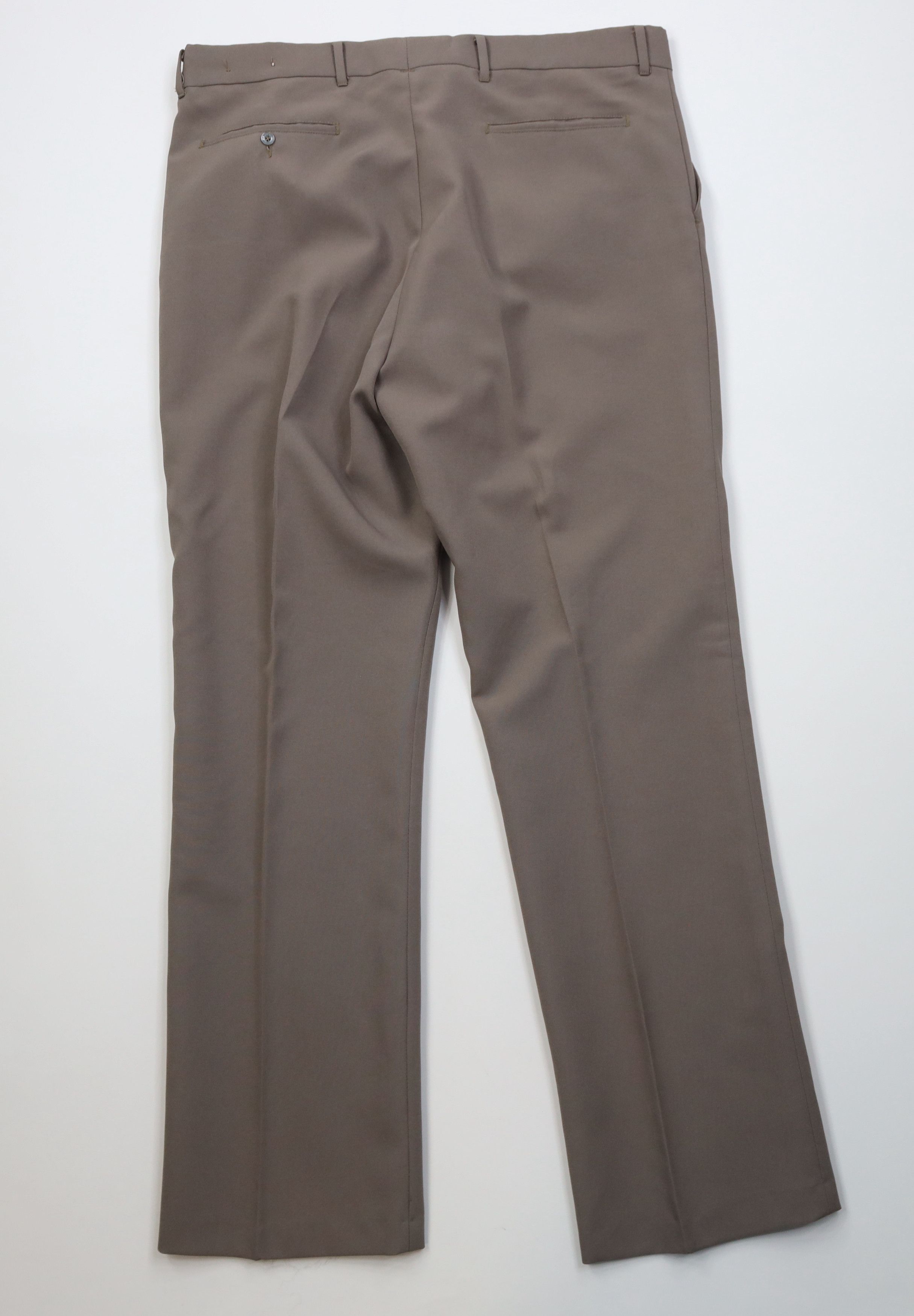 Vintage Vintage 70s Streetwear Flared Wide Leg Chino Pants Gray USA Size US 36 / EU 52 - 10 Thumbnail
