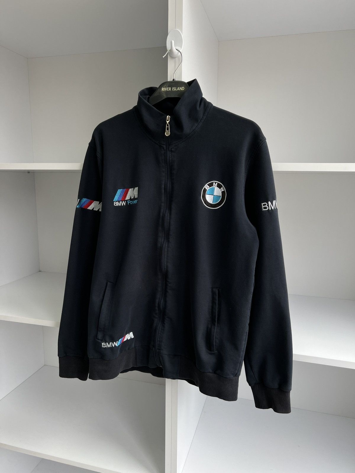 BMW × Vintage Vintage BMW Racing zip sweatshirt Size US L / EU 52-54 / 3 - 2 Thumbnail