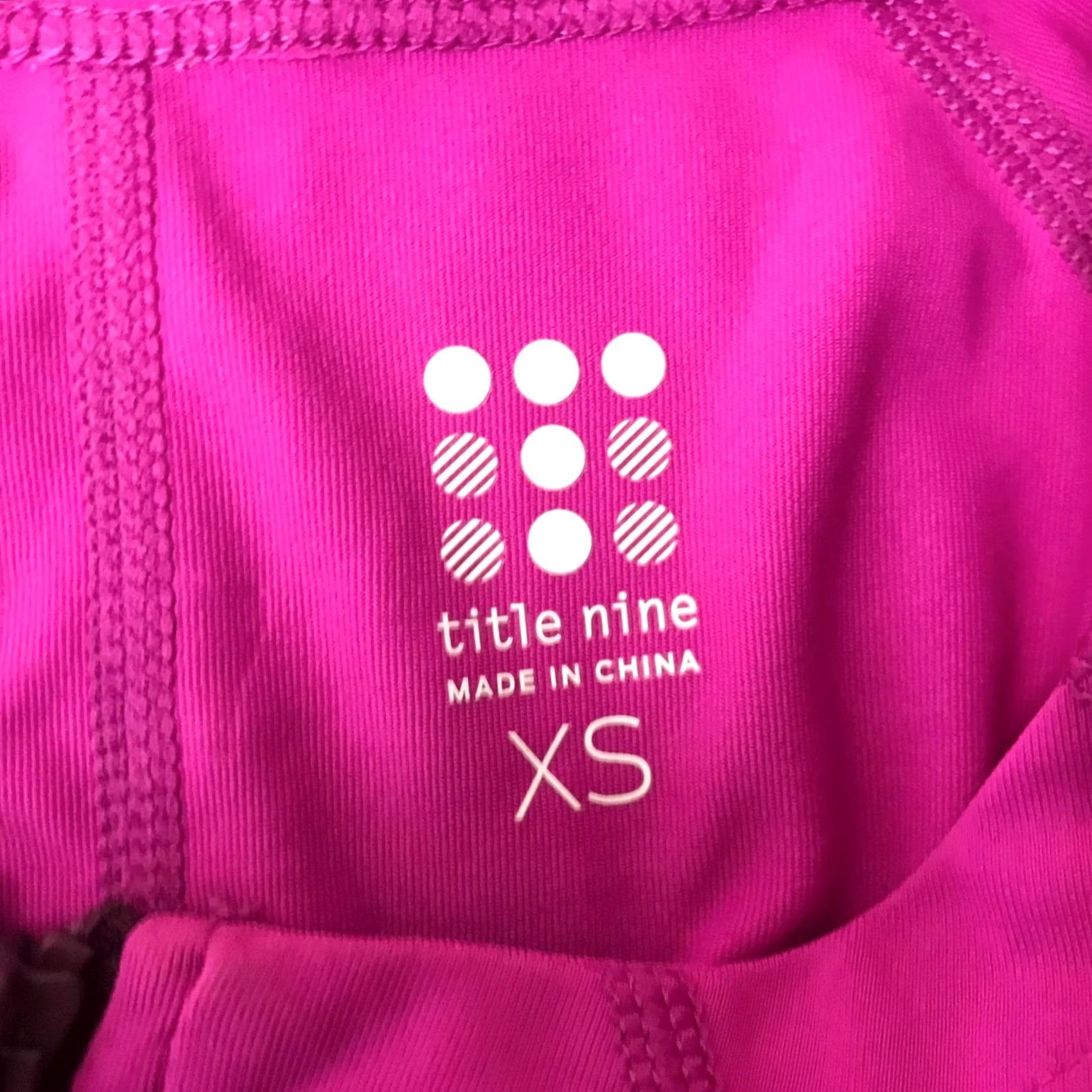 Vintage TITLE NINE WOMEN'S XS PURPLE PINK LONG SLEEVE 1/2 ZIP ACTIVEWEAR SHIRT Size XS / US 0-2 / IT 36-38 - 7 Thumbnail
