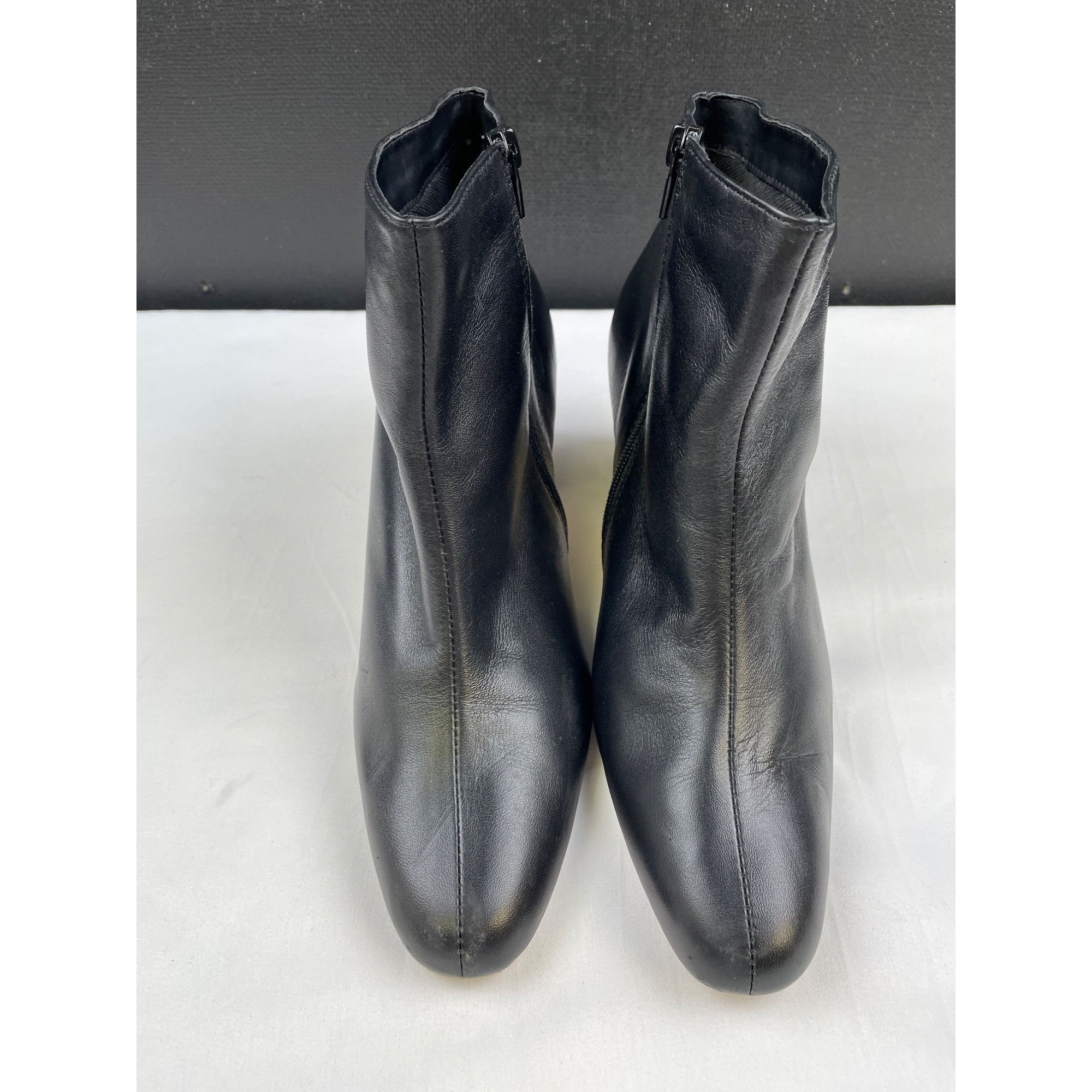 Other Coup D'Etat Women's Black Leather Ankle Boots Heel 2.5"/Shoe Size US 9.5 / IT 39.5 - 1 Thumbnail