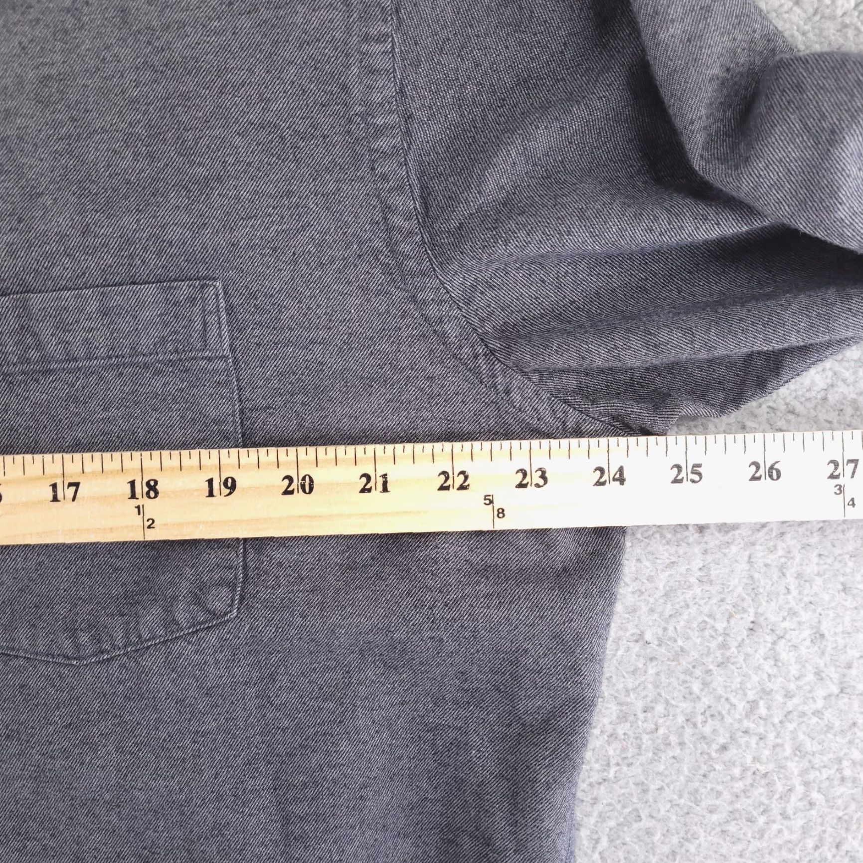 Eddie Bauer Eddie Bauer Shirt Mens L Gray Flannel Button Long Sleeve Relaxed Baggy Fit Size US L / EU 52-54 / 3 - 7 Thumbnail