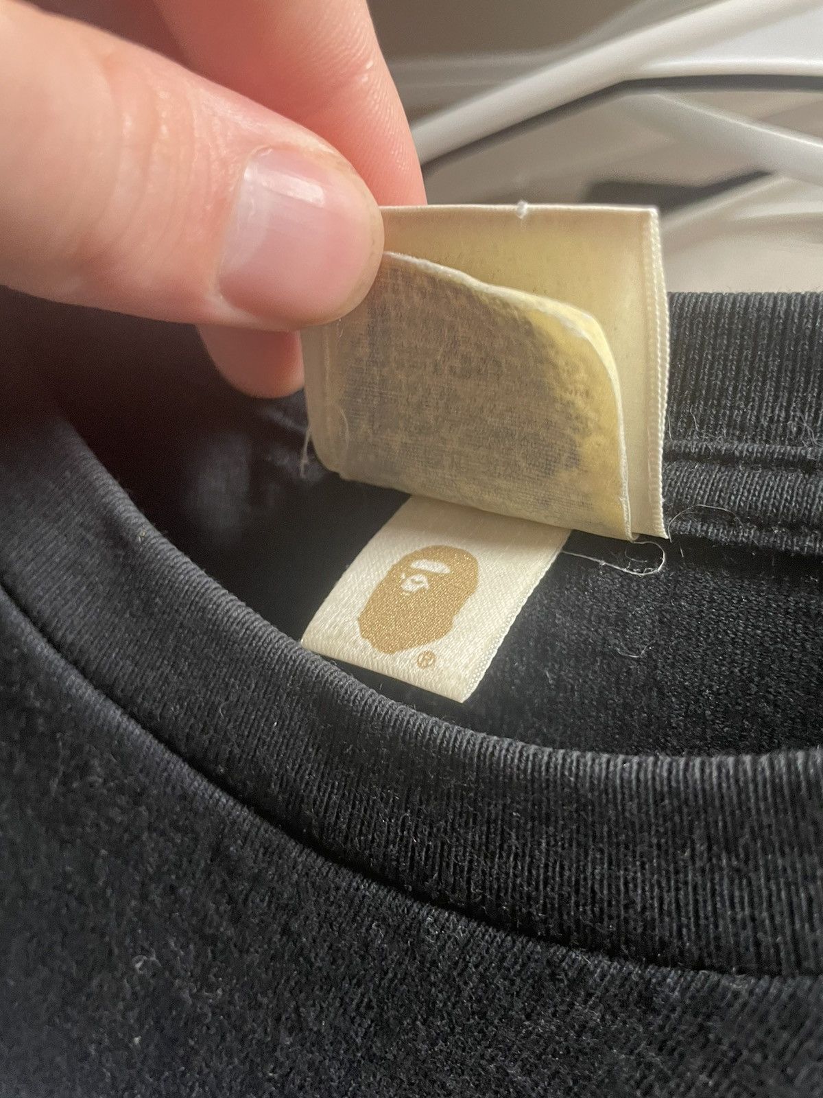 Bape Bape tee black L Size US L / EU 52-54 / 3 - 6 Thumbnail