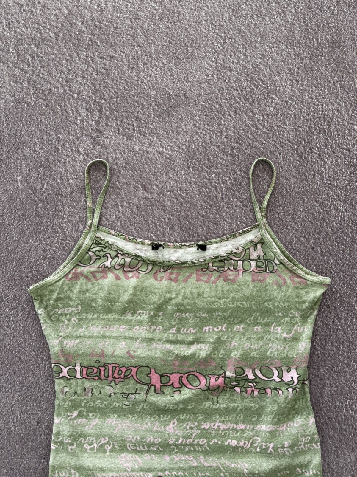 Hysteric Glamour Y2K Japan Vibe Techno Rave Grunge Crop Top Size S / US 4 / IT 40 - 3 Thumbnail