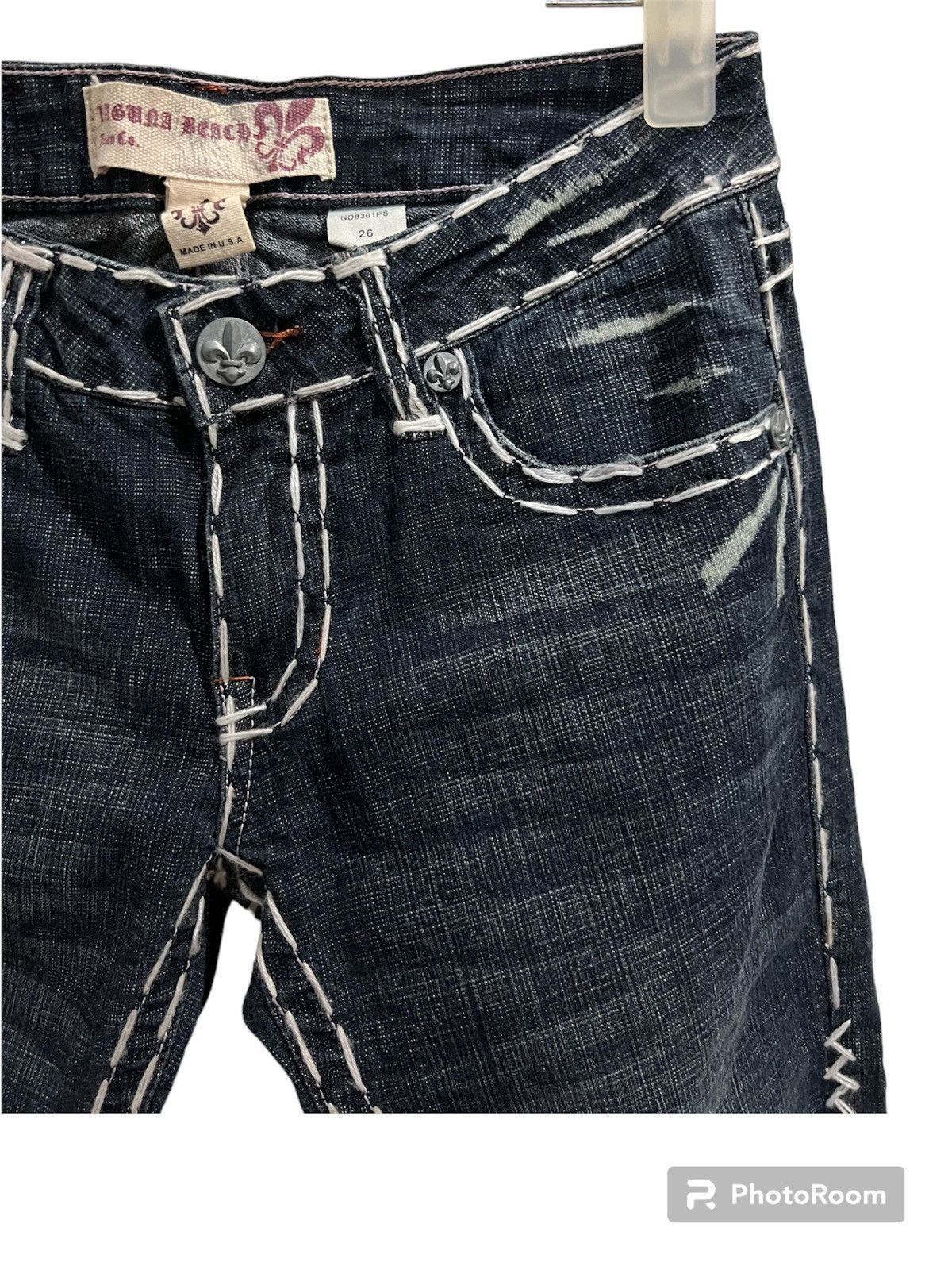 Miss Me LAGUNA BEACH skull slim jeans☠️ Size 27" / US 4 / IT 40 - 5 Thumbnail