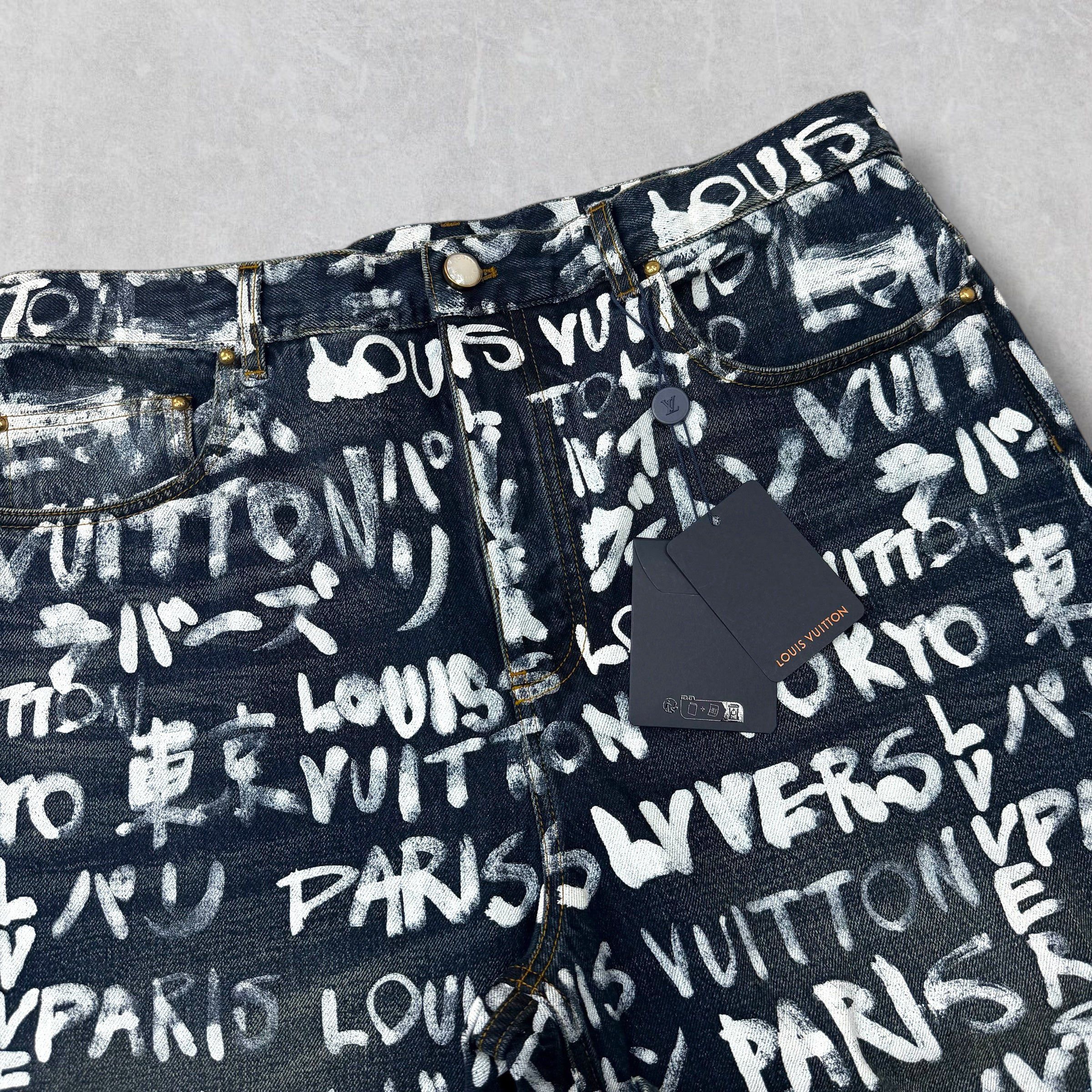Louis Vuitton Louis Vuitton Denim Skate Pants 34 Size US 34 / EU 50 - 5 Thumbnail