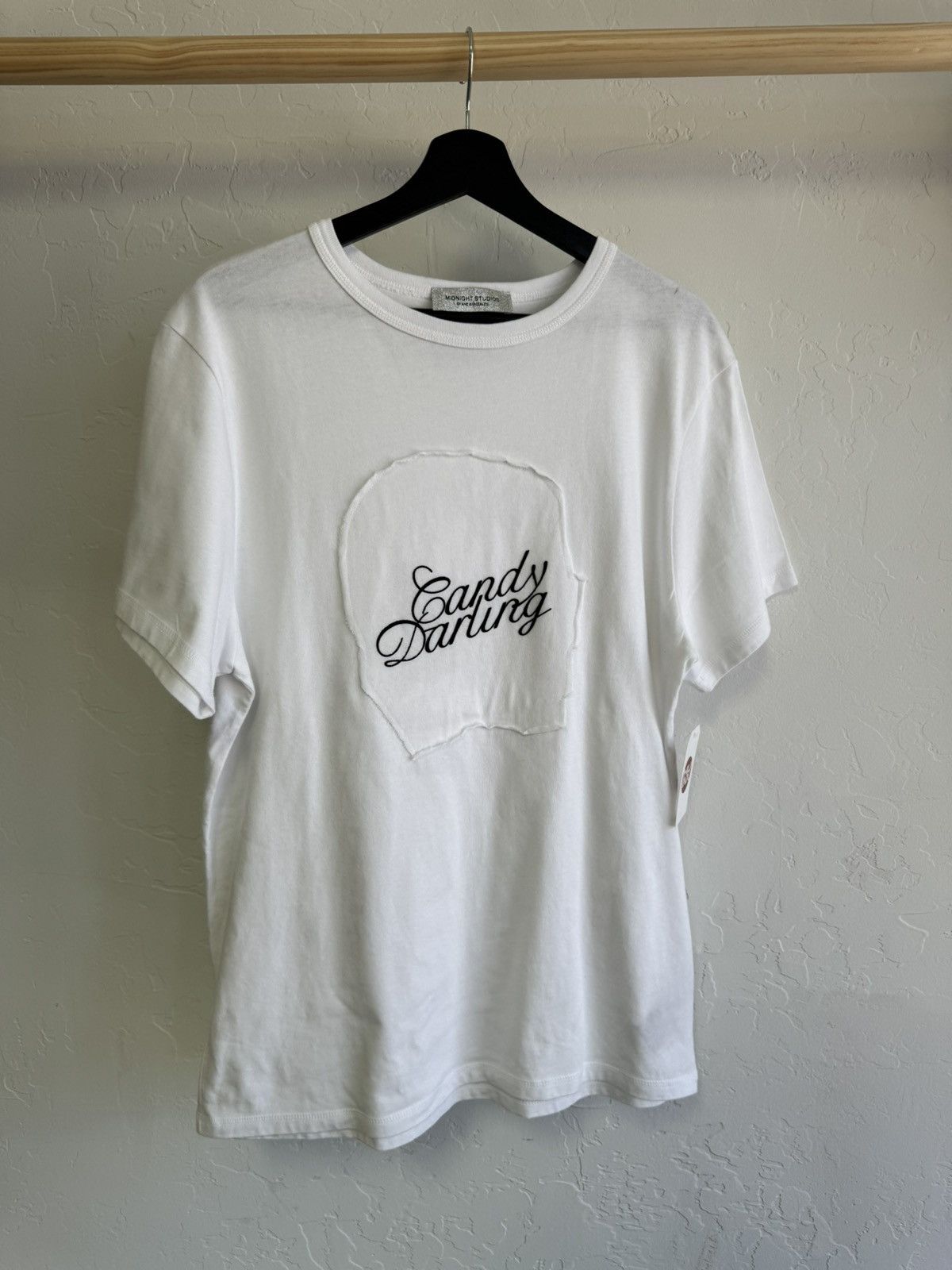 image of Midnight Studios Candy Darling Shirt in White, Men's (Size Medium)