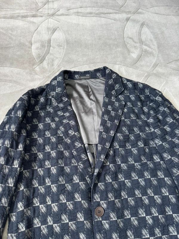 Giorgio Armani Giorgio Armani houndstooth pattern single breasted blazer50M Size 50R - 6 Thumbnail