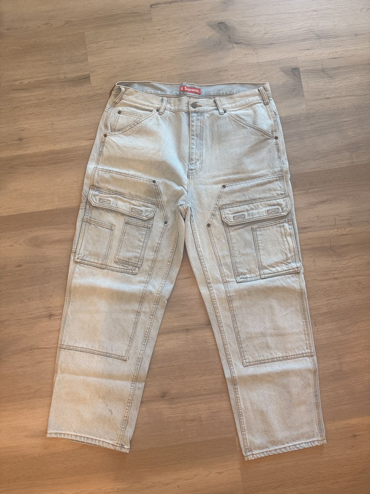 Supreme Supreme Double Knee Denim Utility Pant Size US 36 / EU 52 - 1 Thumbnail