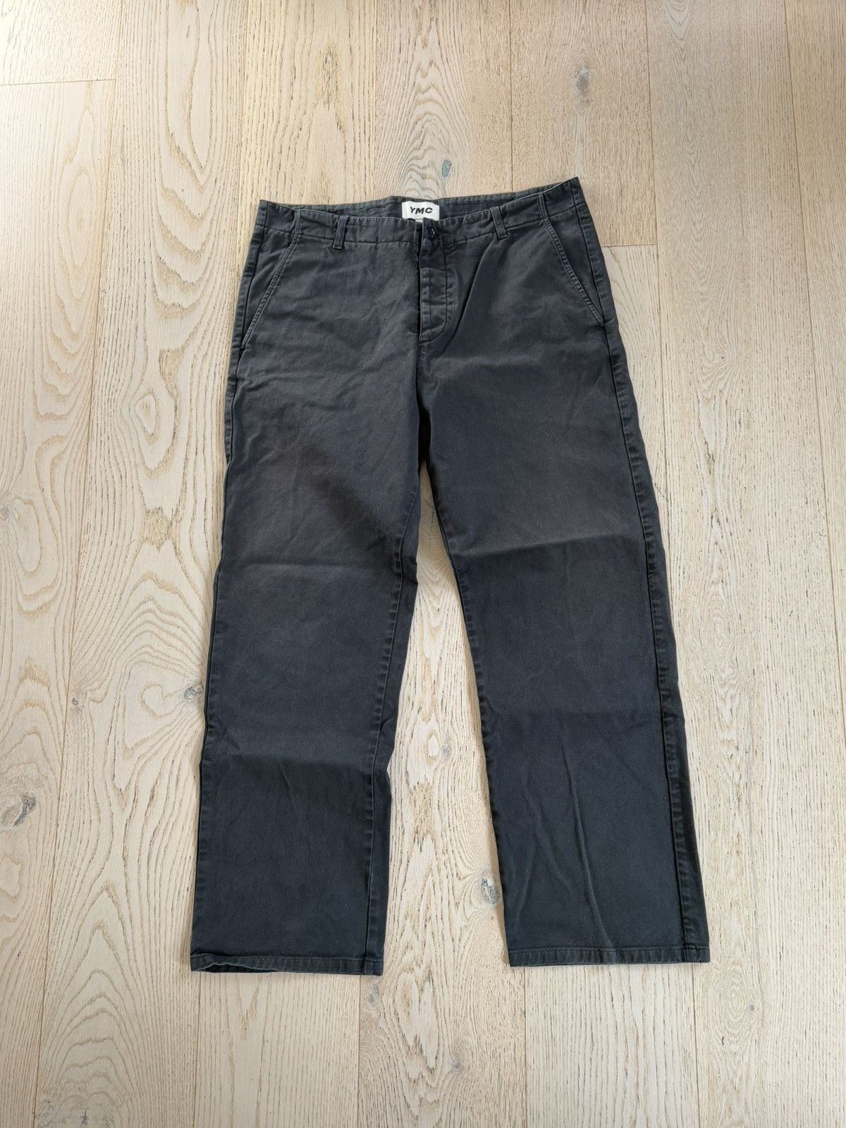 YMC YMC Black Padre Chino Trousers in 36 Size US 36 / EU 52 - 1 Thumbnail
