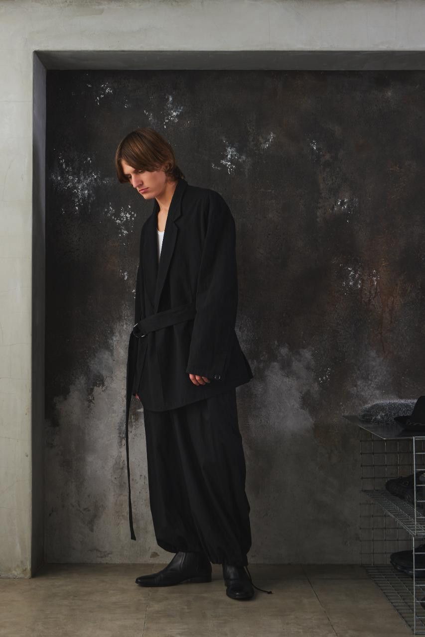 Yohji Yamamoto S'YTE Yohji Yamamoto Cotton/Linen Dungaree Belted Jacket Size US M / EU 48-50 / 2 - 5 Thumbnail