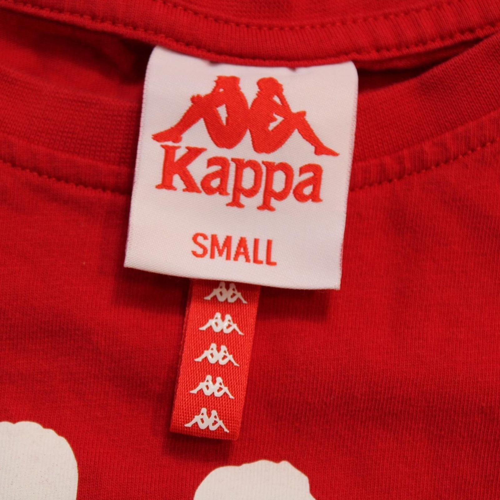 Kappa Y2K Red Kappa Estessi Logo Graphic Tee Size S / US 4 / IT 40 - 6 Thumbnail