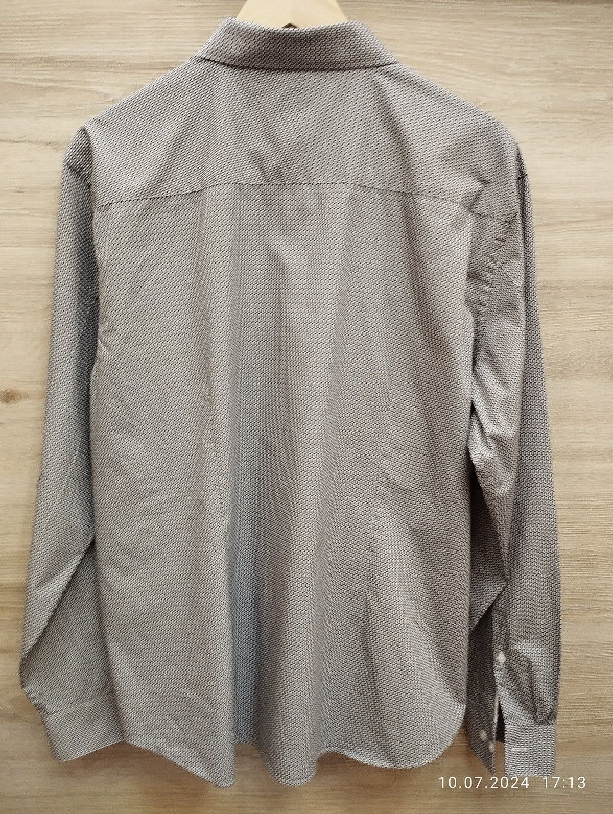 Jasper Conran Jasper Conran Mens Size XL Button Down Fitted Casual Shirt Size US XL / EU 56 / 4 - 2 Thumbnail