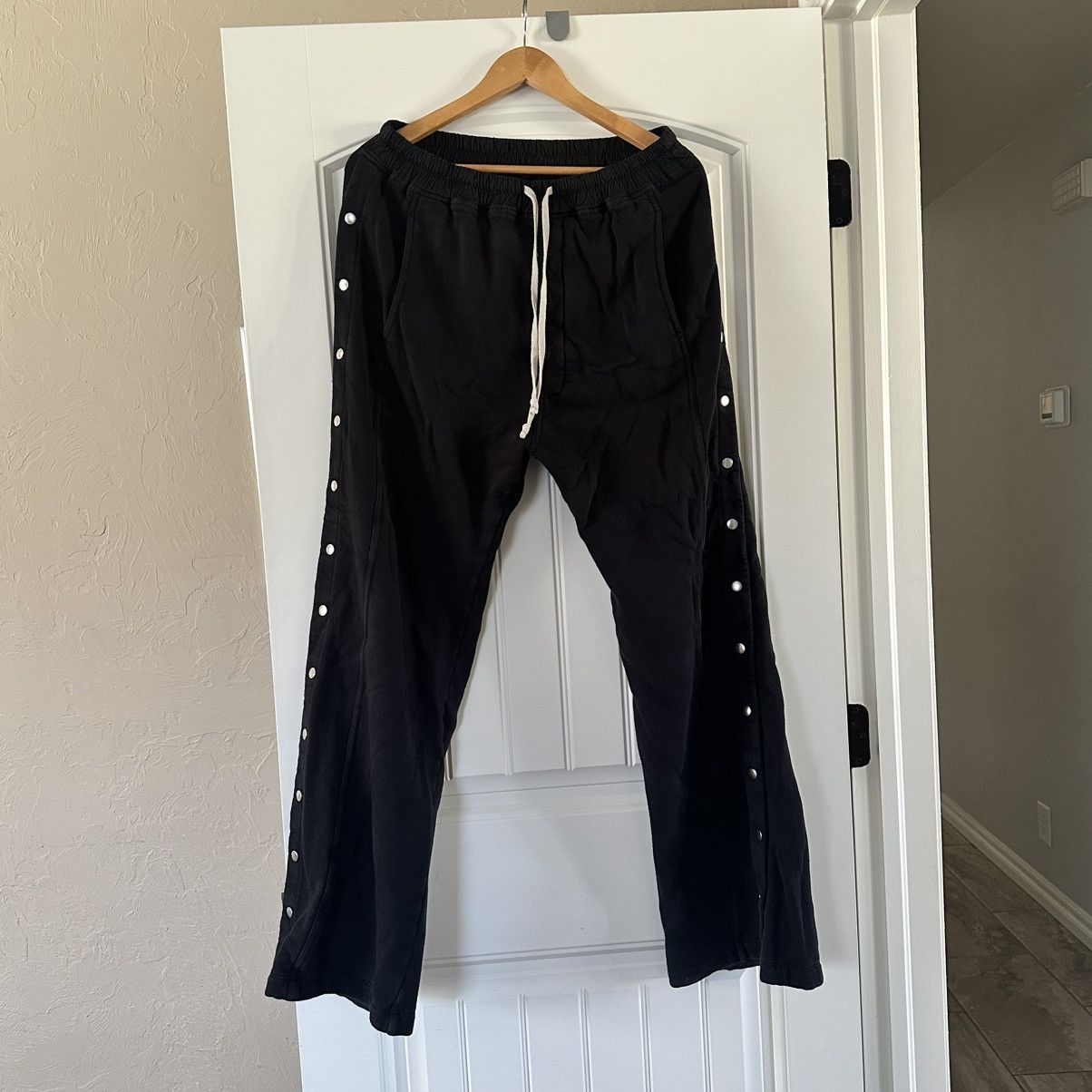 Rick Owens Rick Owens Black Pusher Pants Size US 30 / EU 46 - 1 Thumbnail