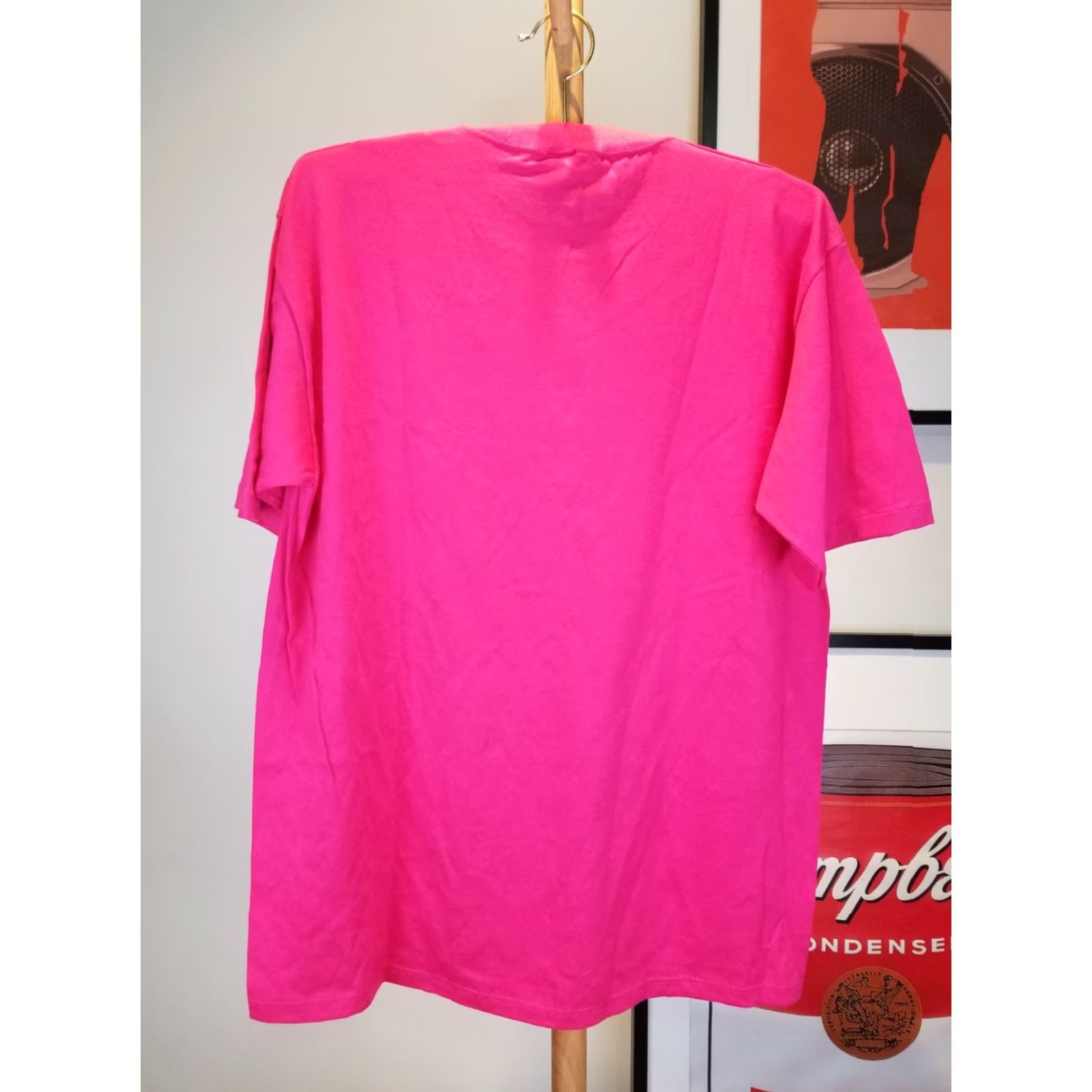 Jerzees VINTAGE 90' HOT PINK JERZEES SINGLE STITCH THIN 50/50 T-SHIRT SZ XLARGE Size US XL / EU 56 / 4 - 5 Thumbnail