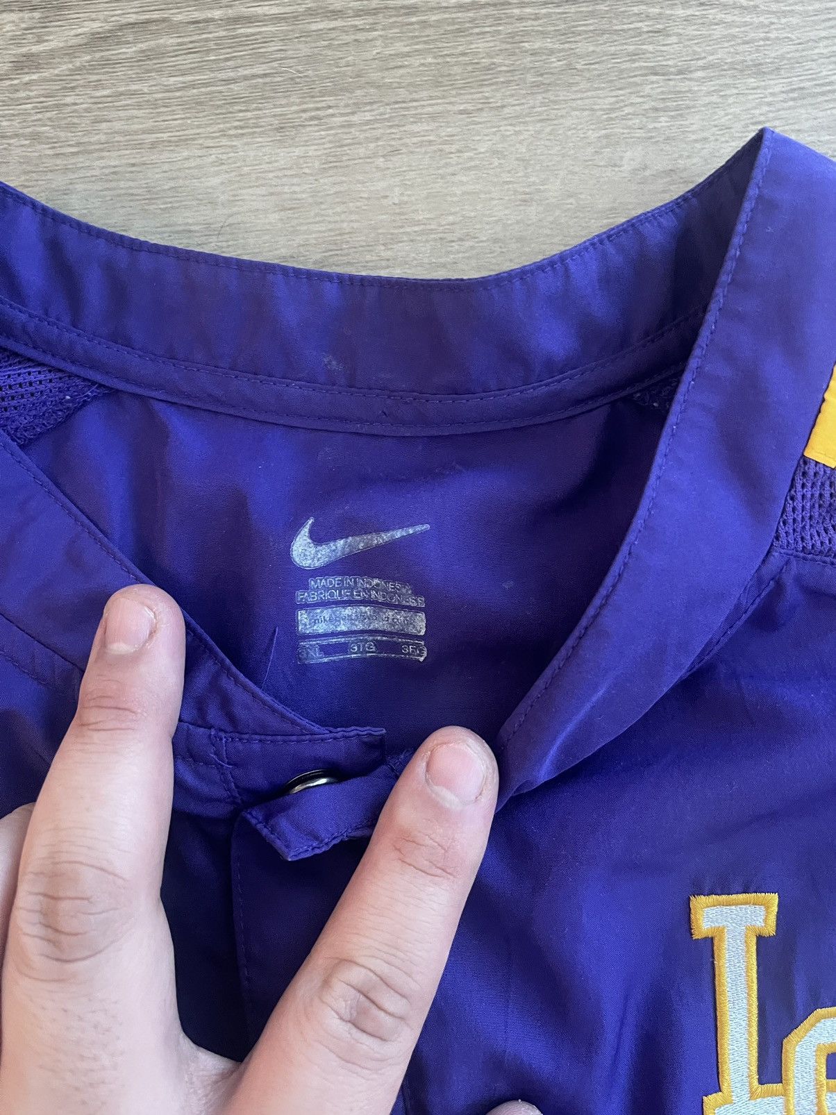 Nike × Vintage Vintage Nike LSU Button Jersey Baseball XXL Size US XXL / EU 58 / 5 - 3 Thumbnail